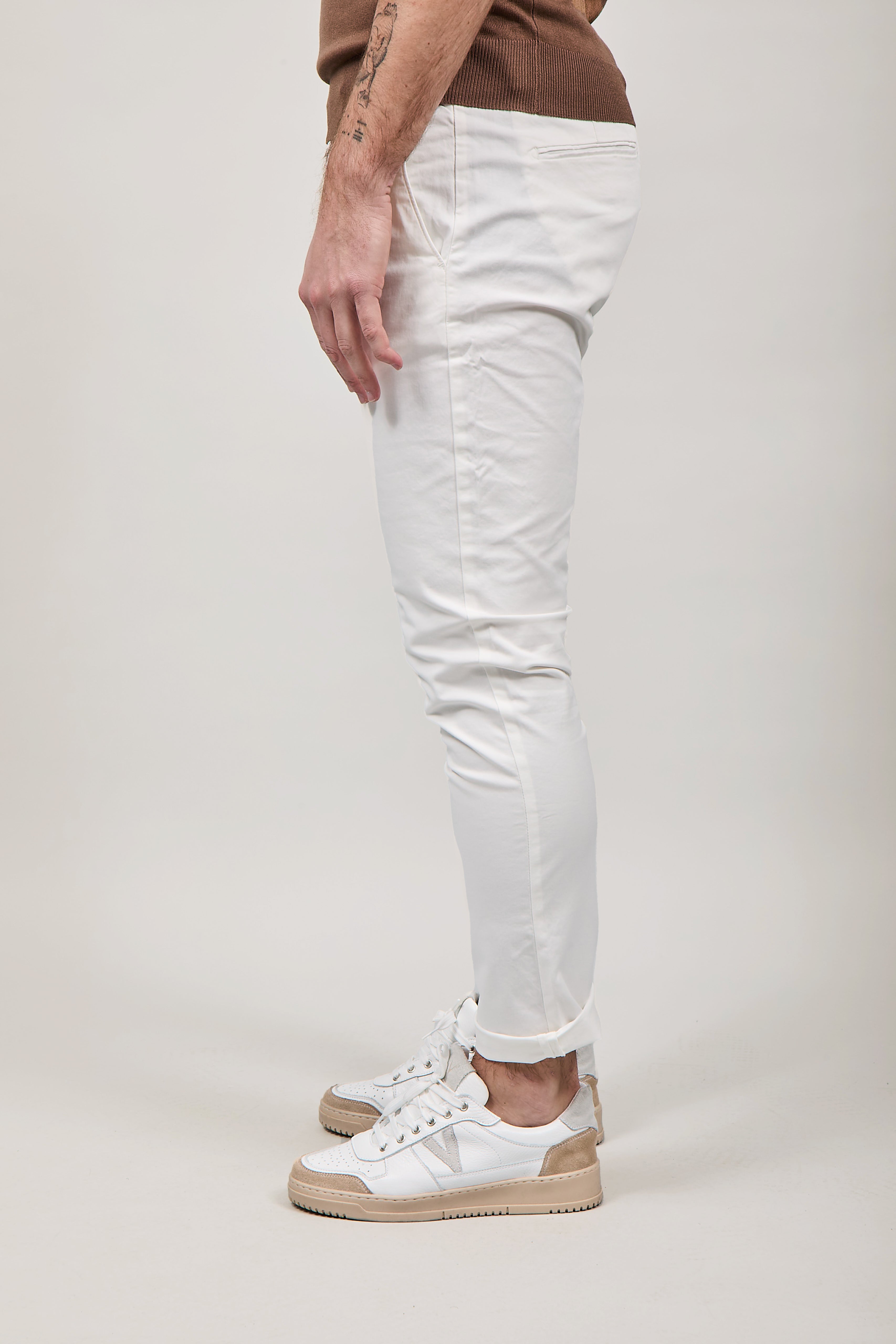 Pantalone Gianni Lupo Tahoma Bianco