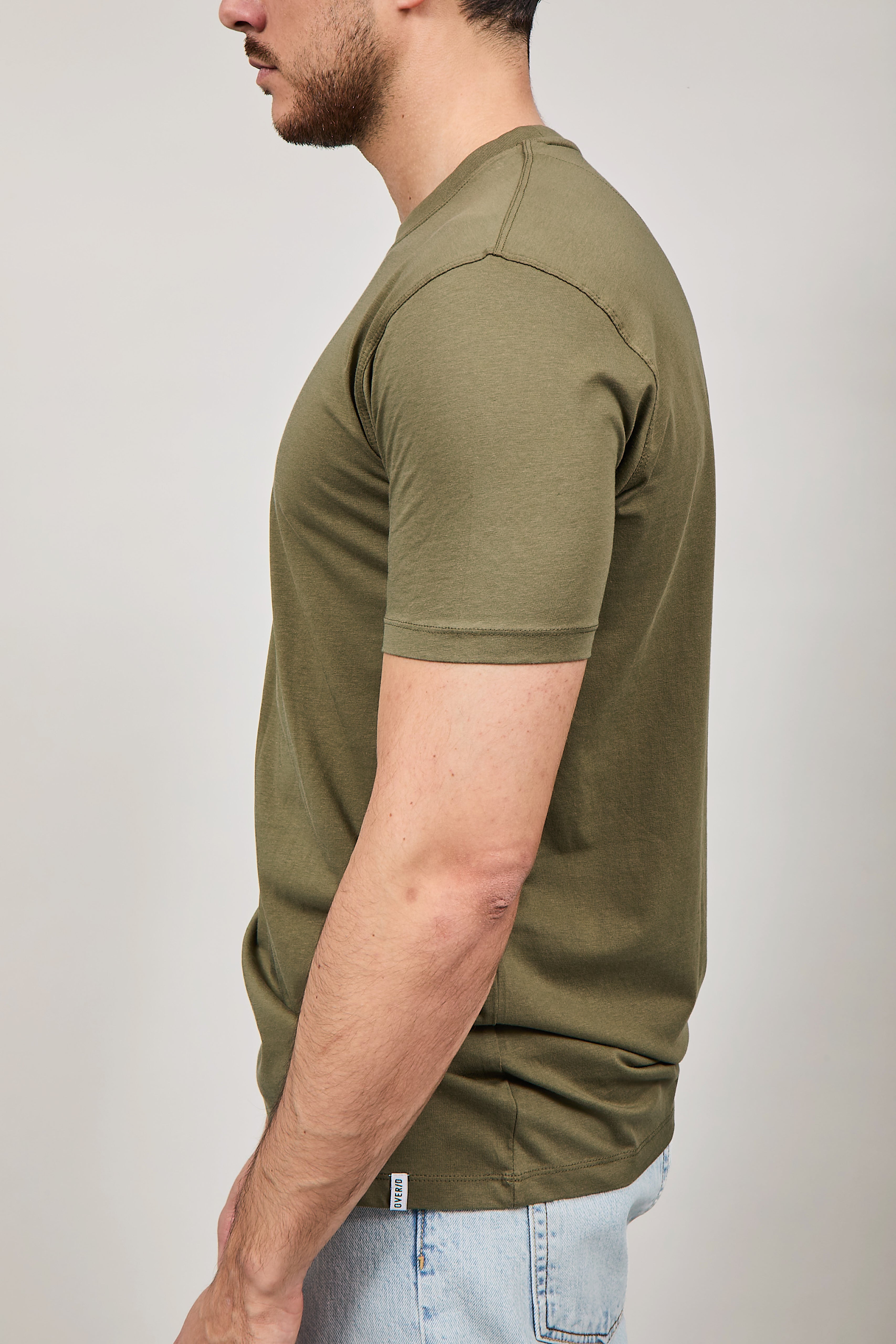 T-shirt Over-d T03 Militare