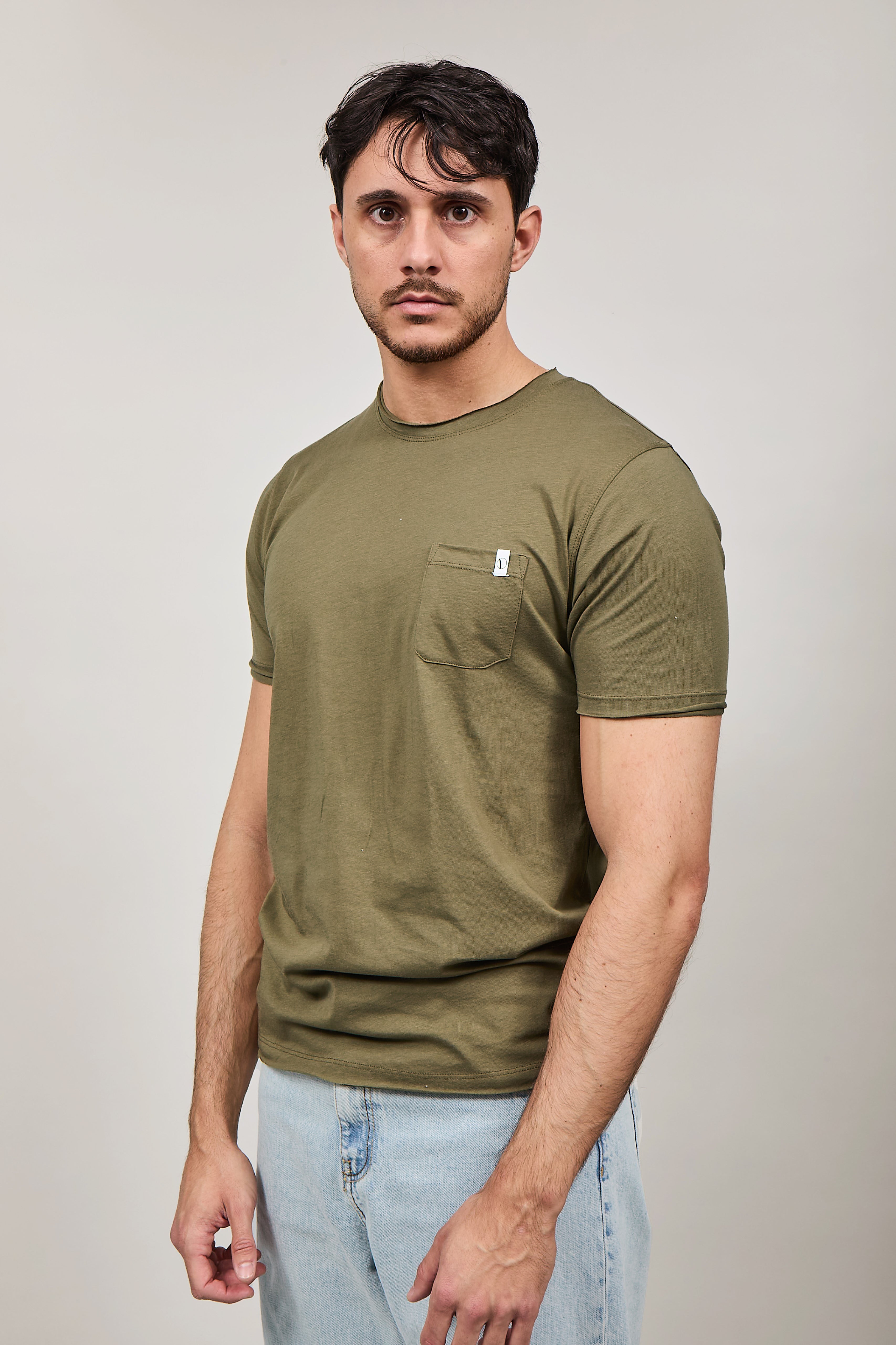 T-shirt Over-d T02 Militare