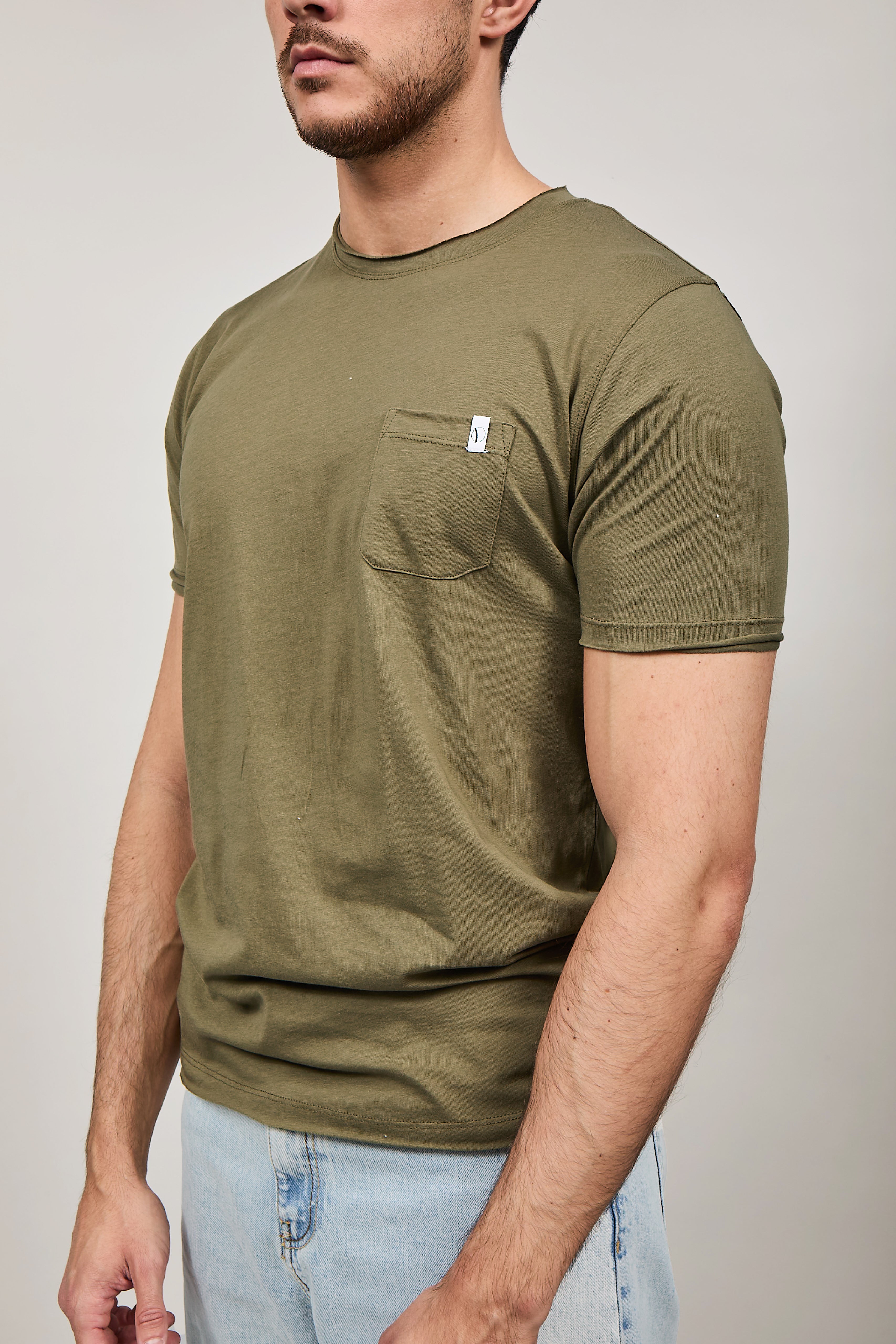 T-shirt Over-d T02 Militare