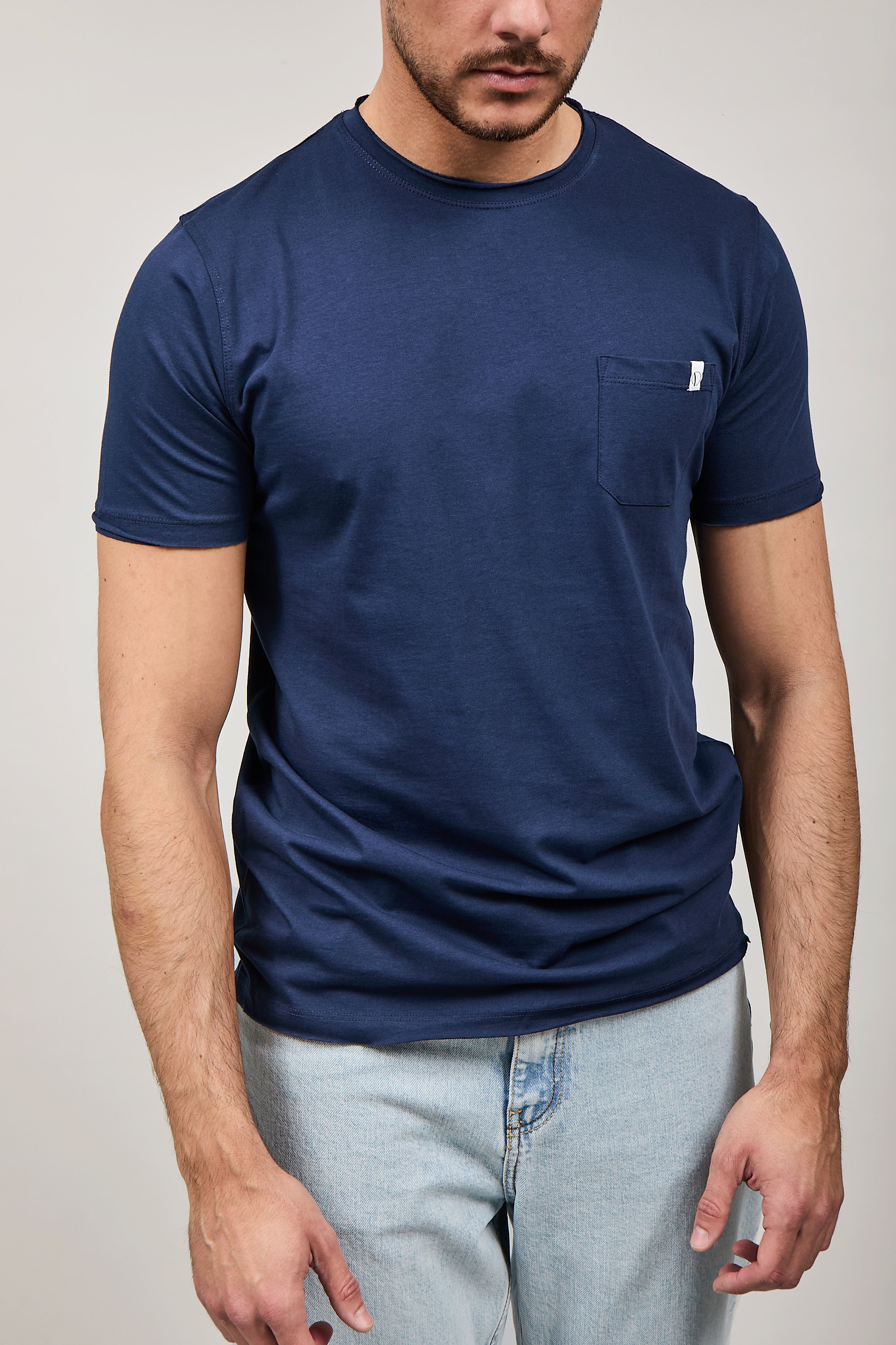 T-shirt Over-d T02 Blu