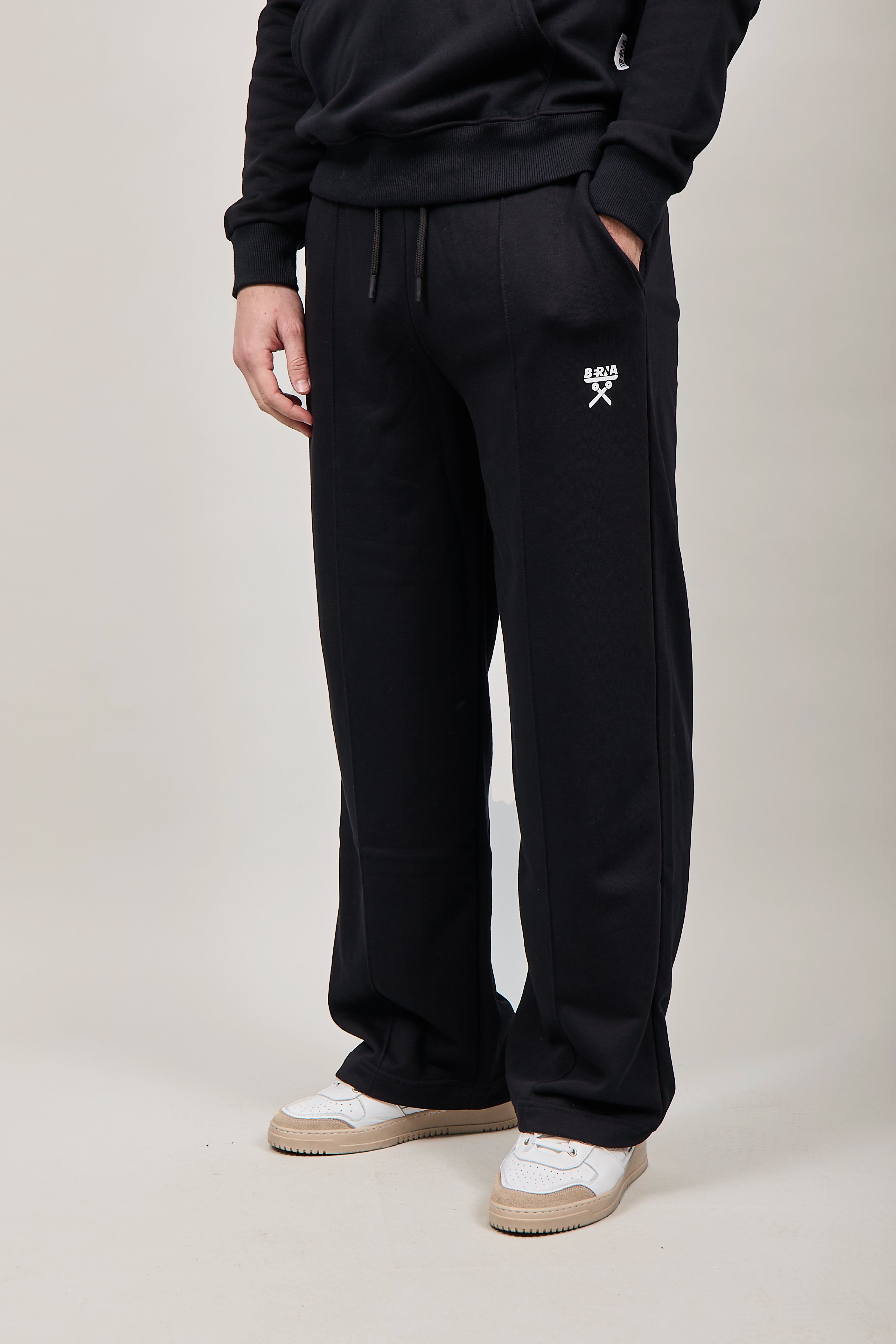 Pantalone Berna Felpa Palazzo Nero 056
