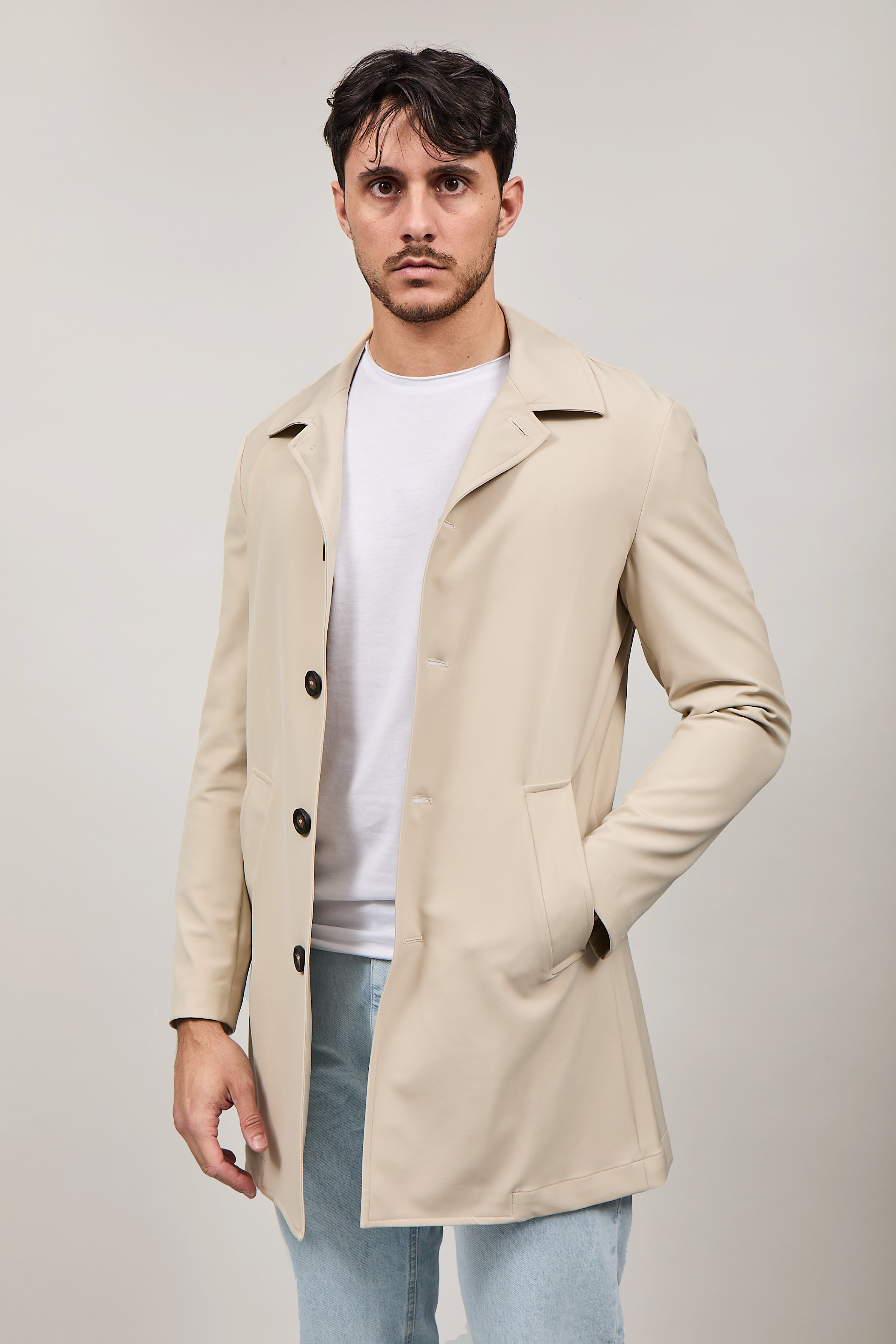 Trench Over-D Beige J11