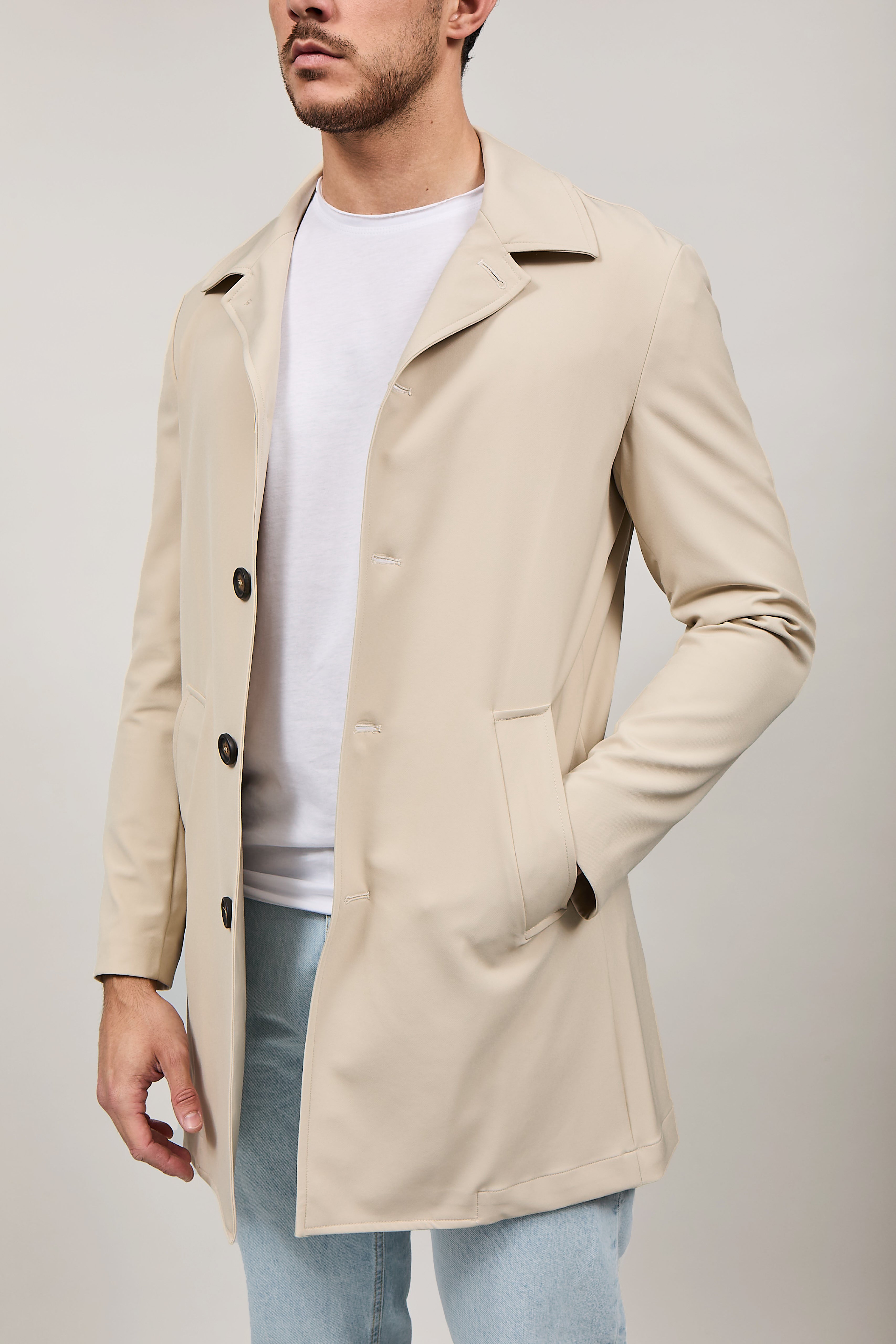 Trench Over-D Beige J11