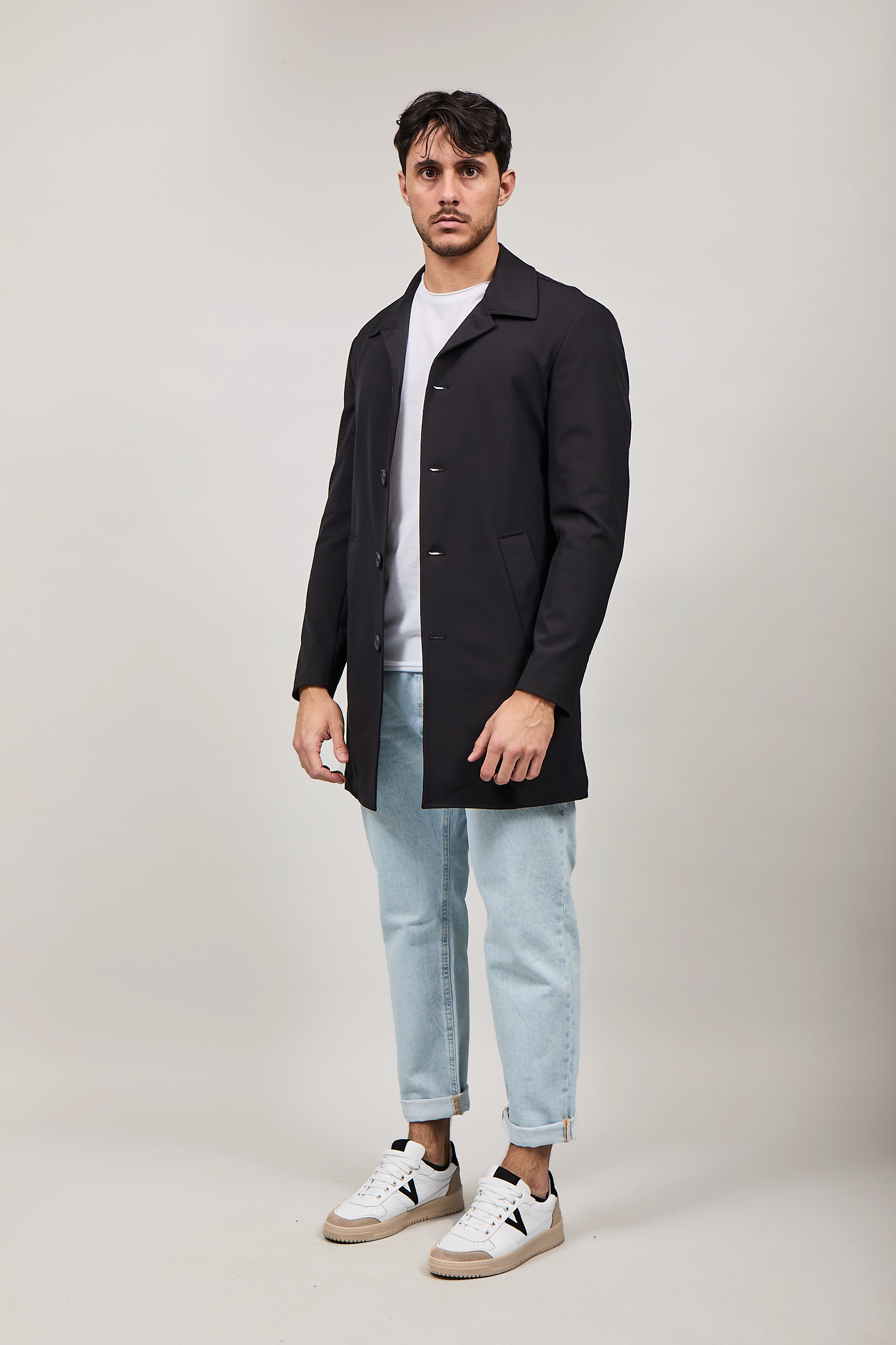 Trench Over-D Nero J11