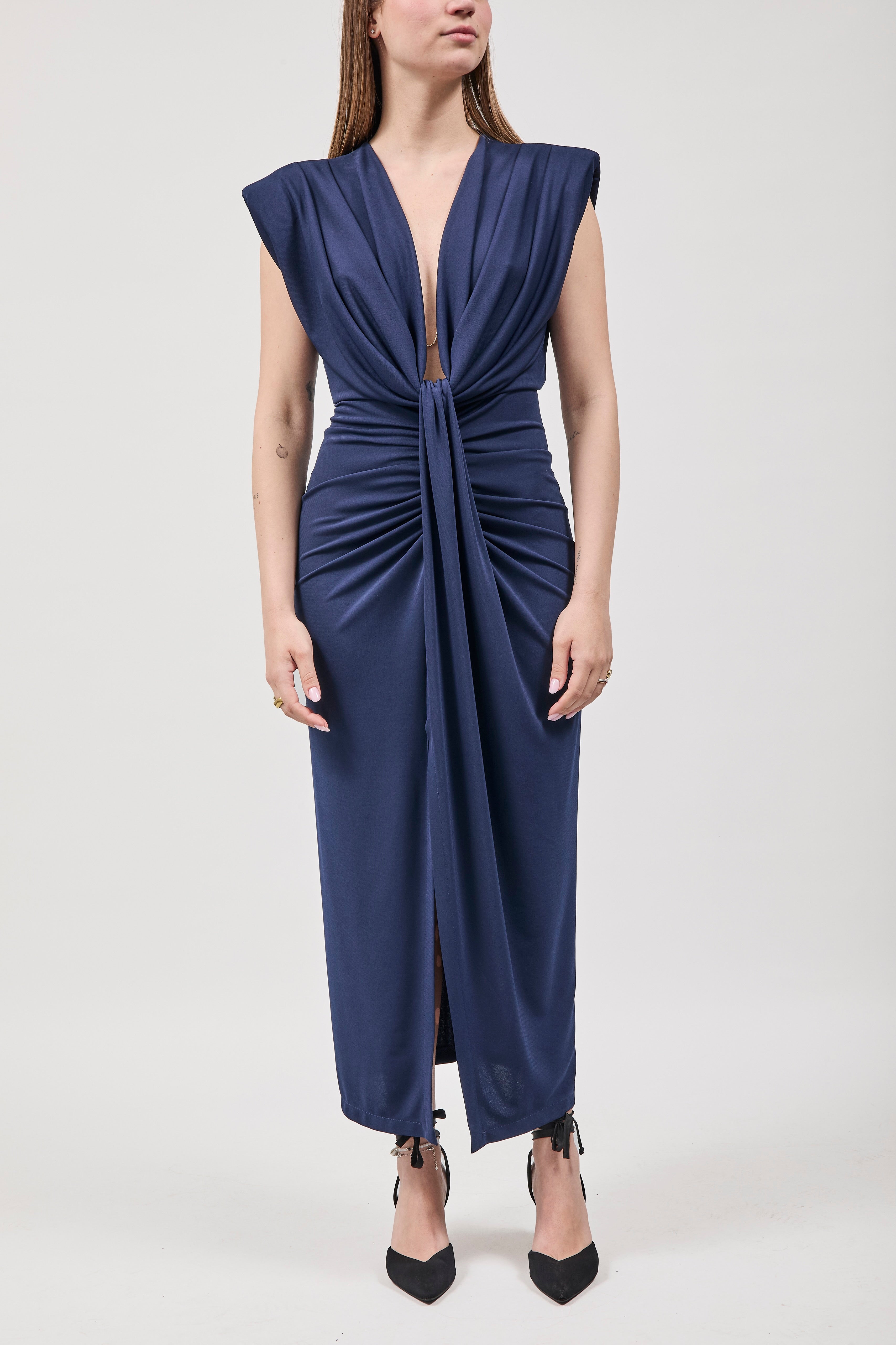 Abito Imperial Scollo Navy