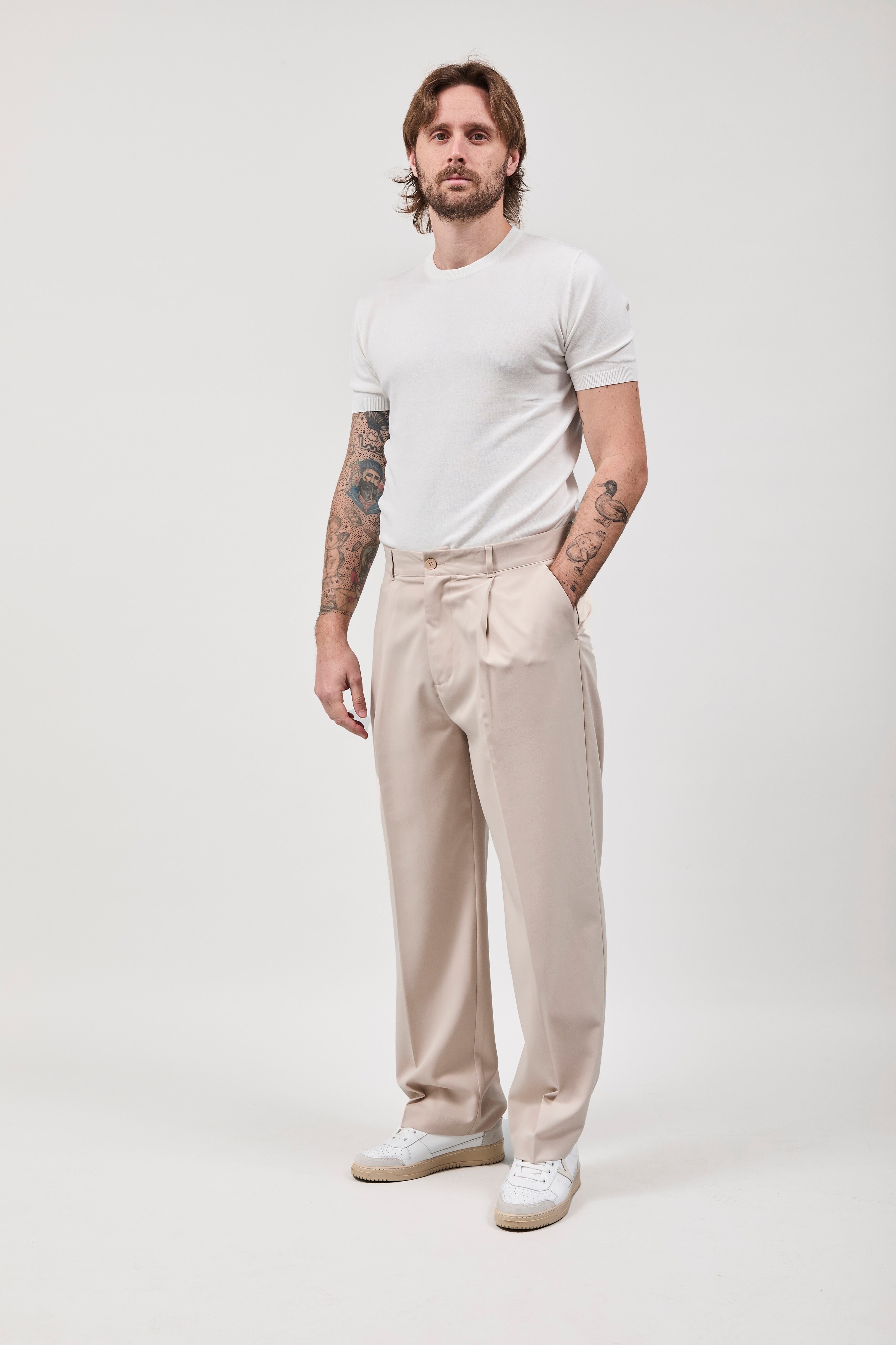 Pantalone Imperial Beige 023