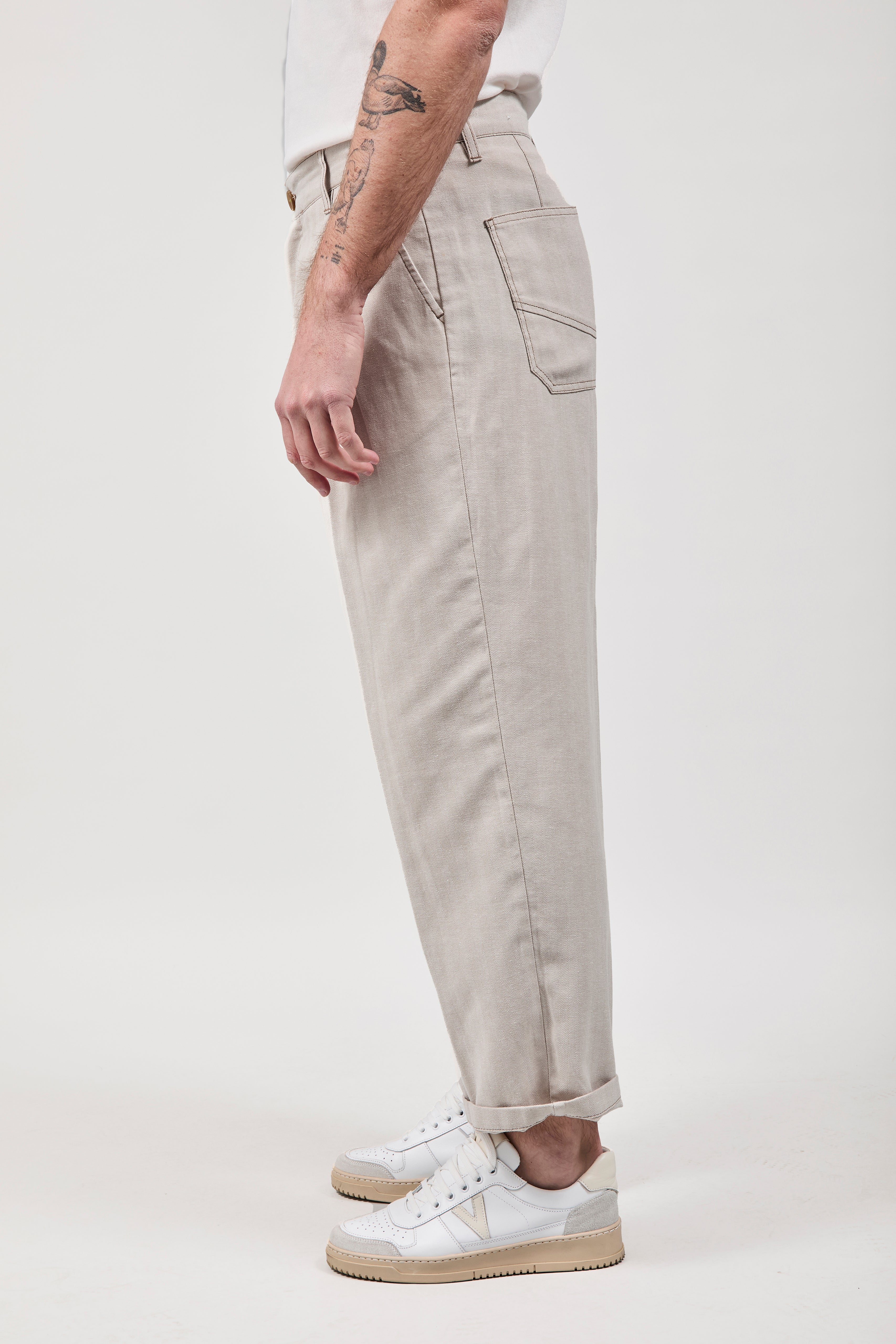 Pantalone Berna Resca Beige