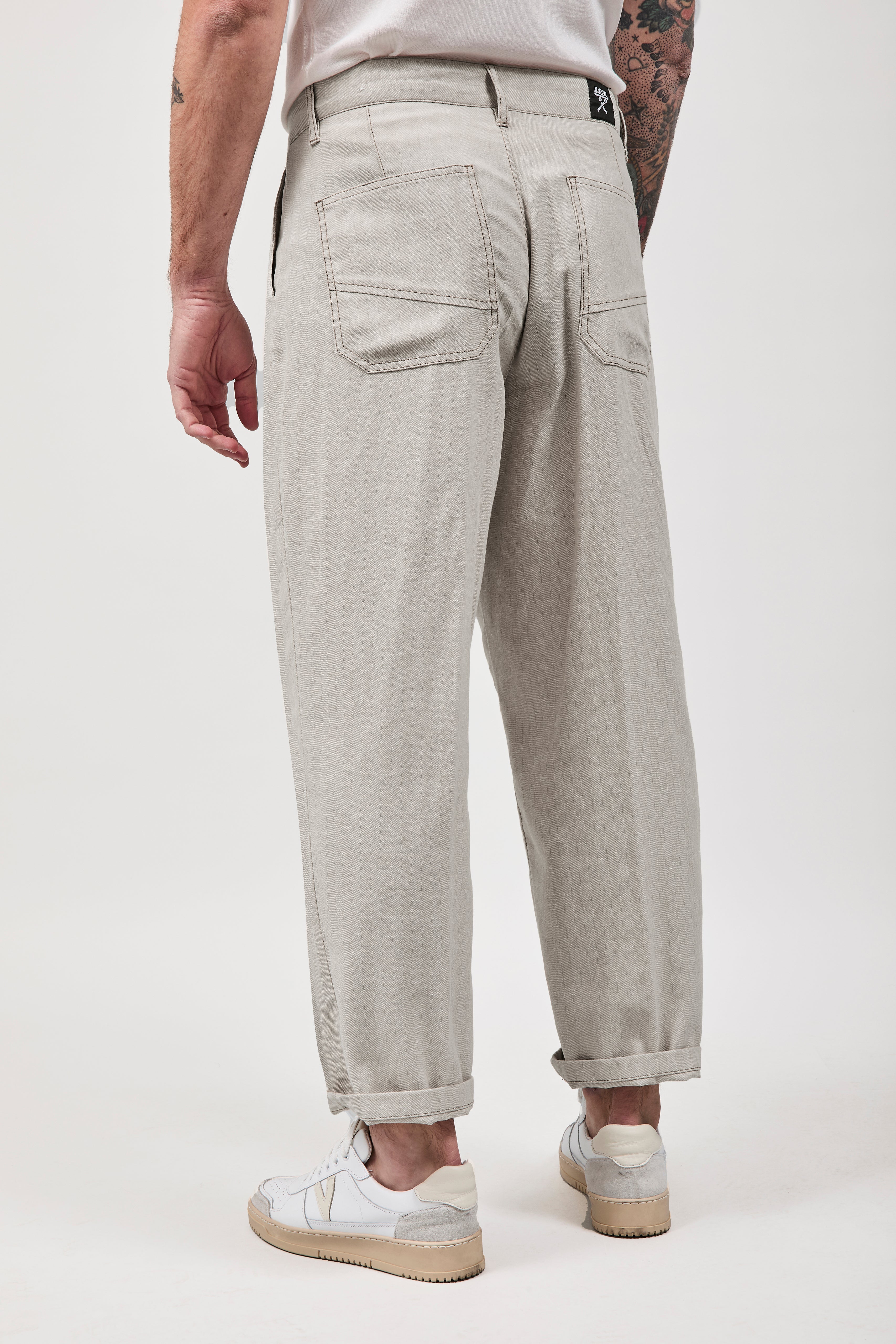 Pantalone Berna Resca Beige