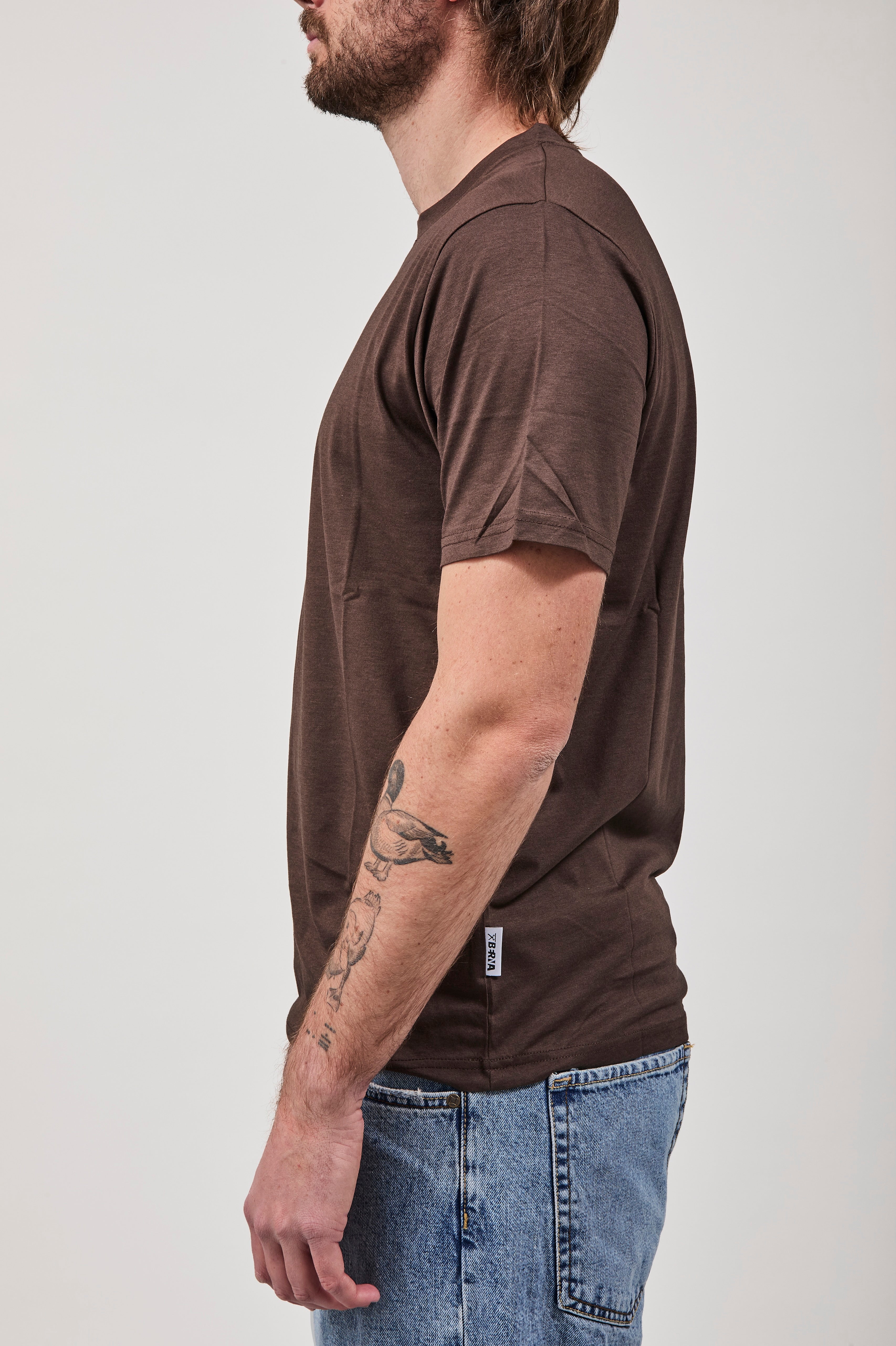 T-shirt Berna Modal Moka
