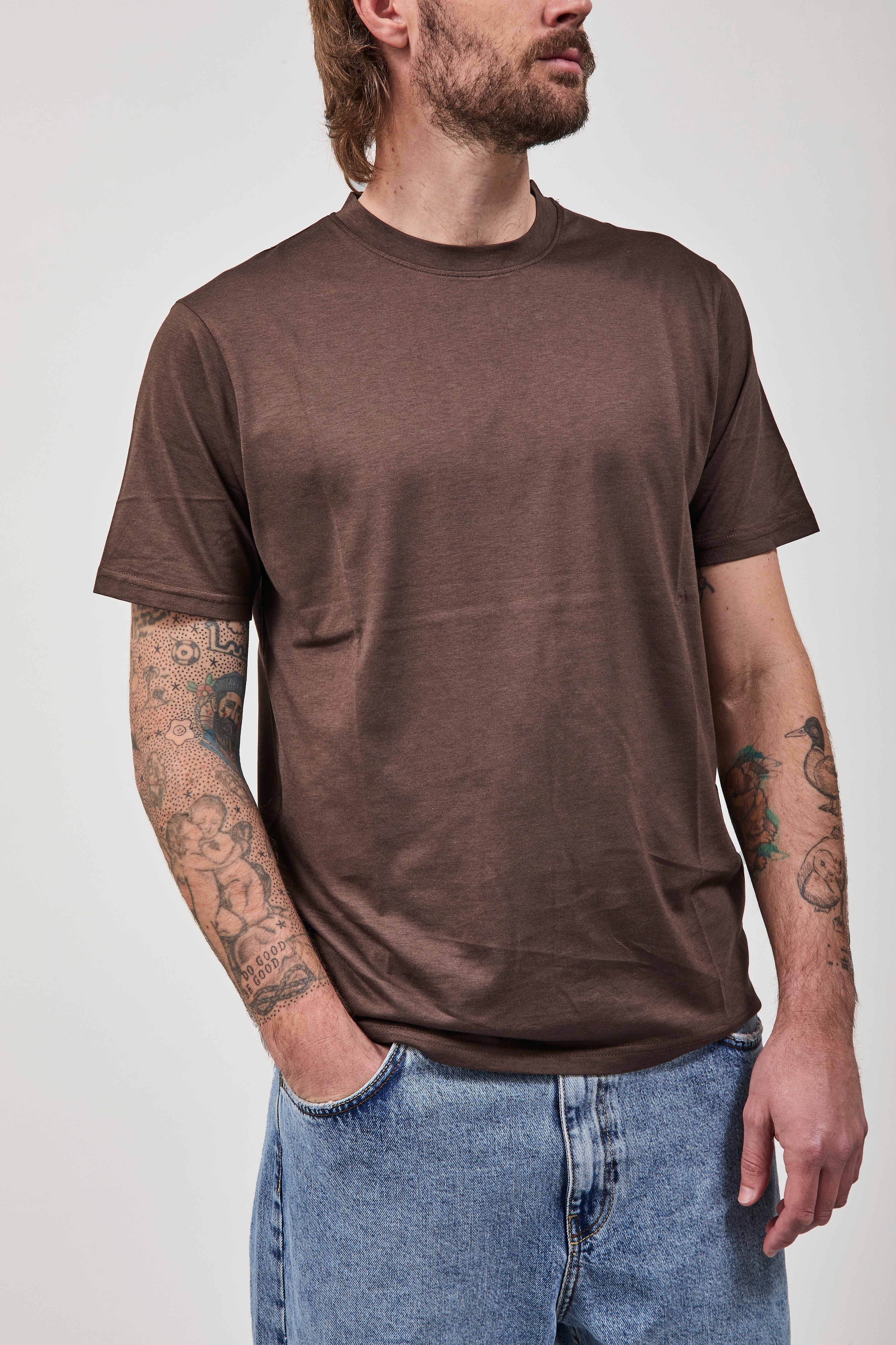 T-shirt Berna Modal Moka