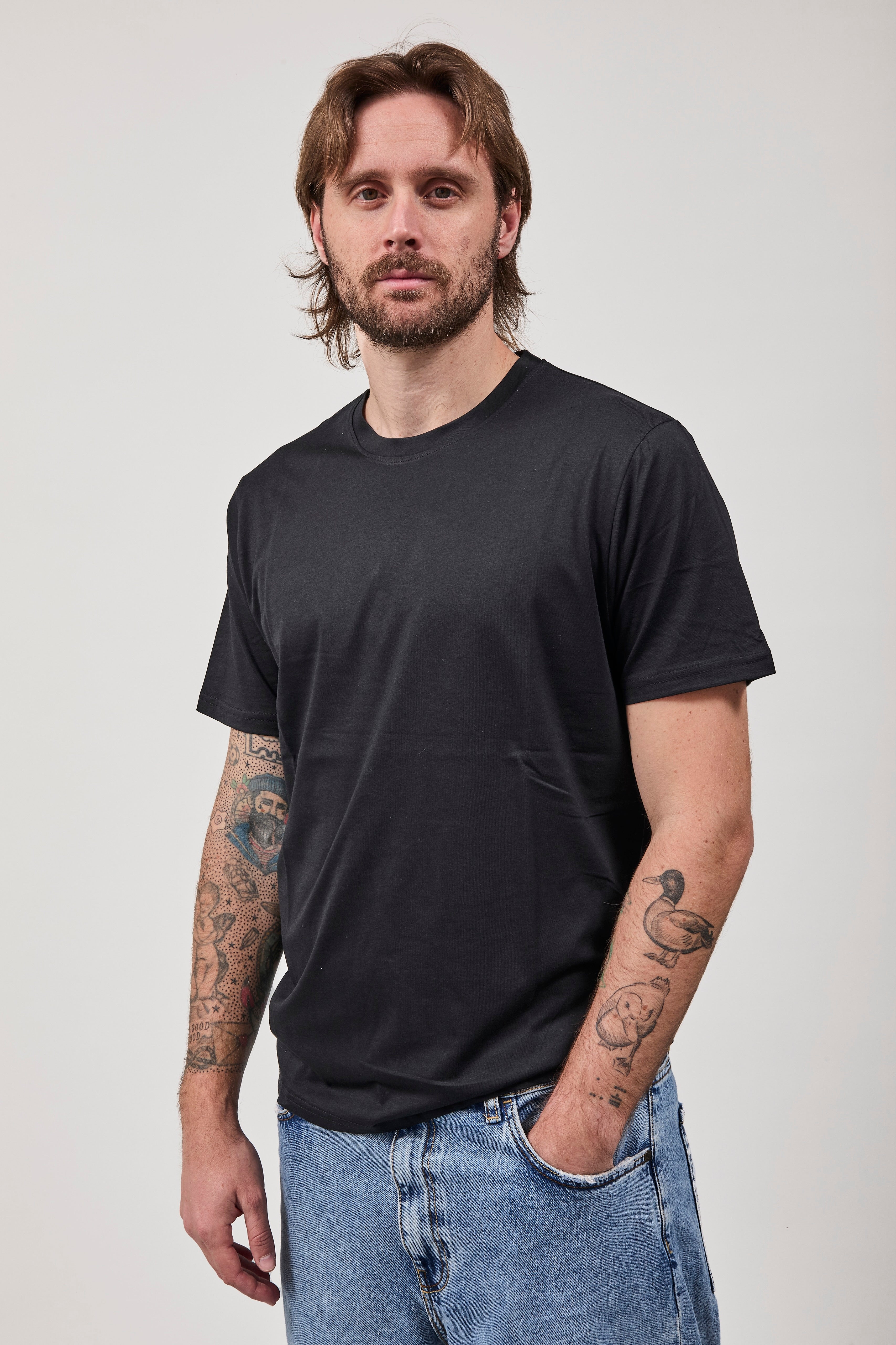 T-shirt Berna Modal Nero