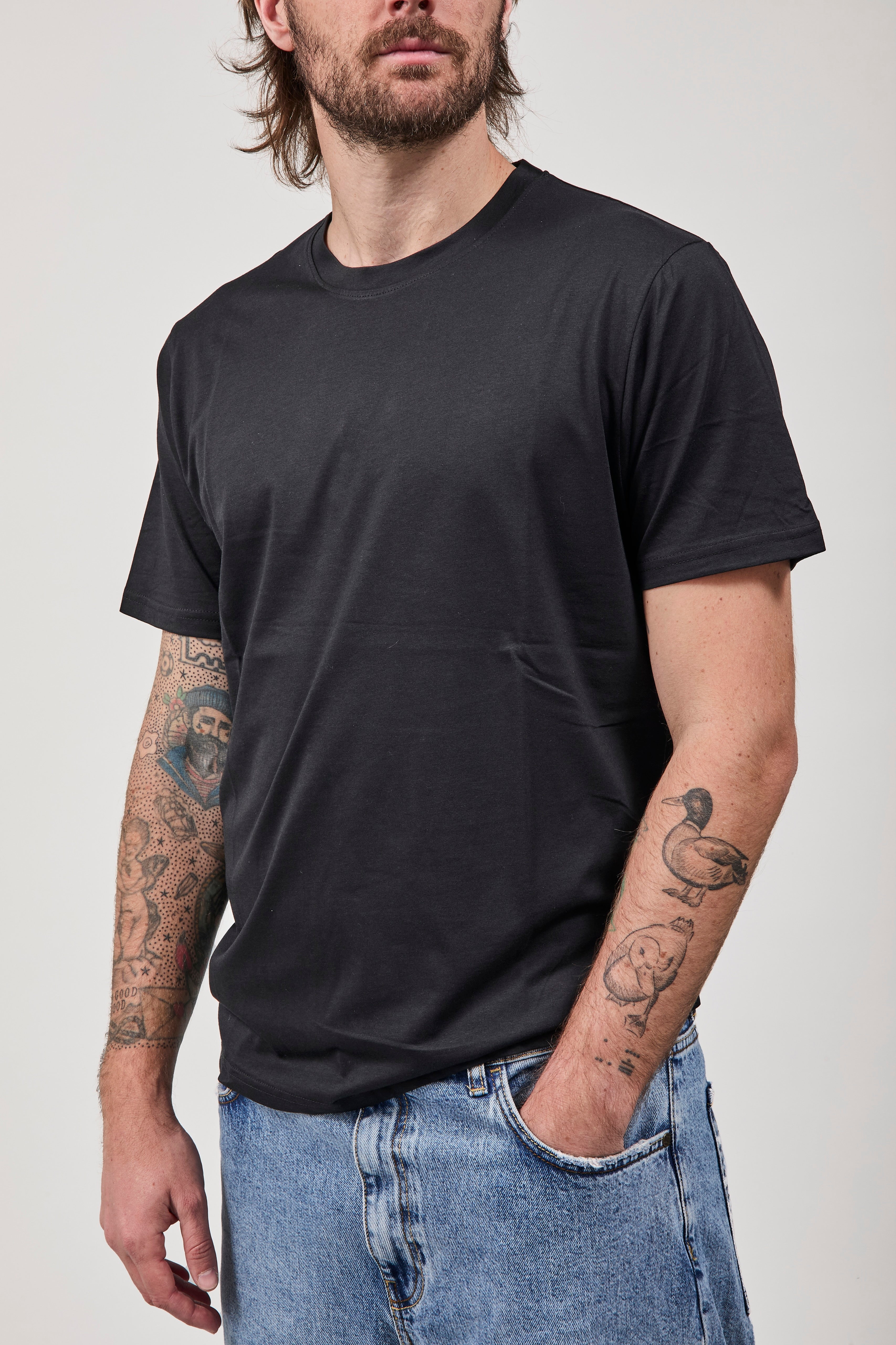 T-shirt Berna Modal Nero