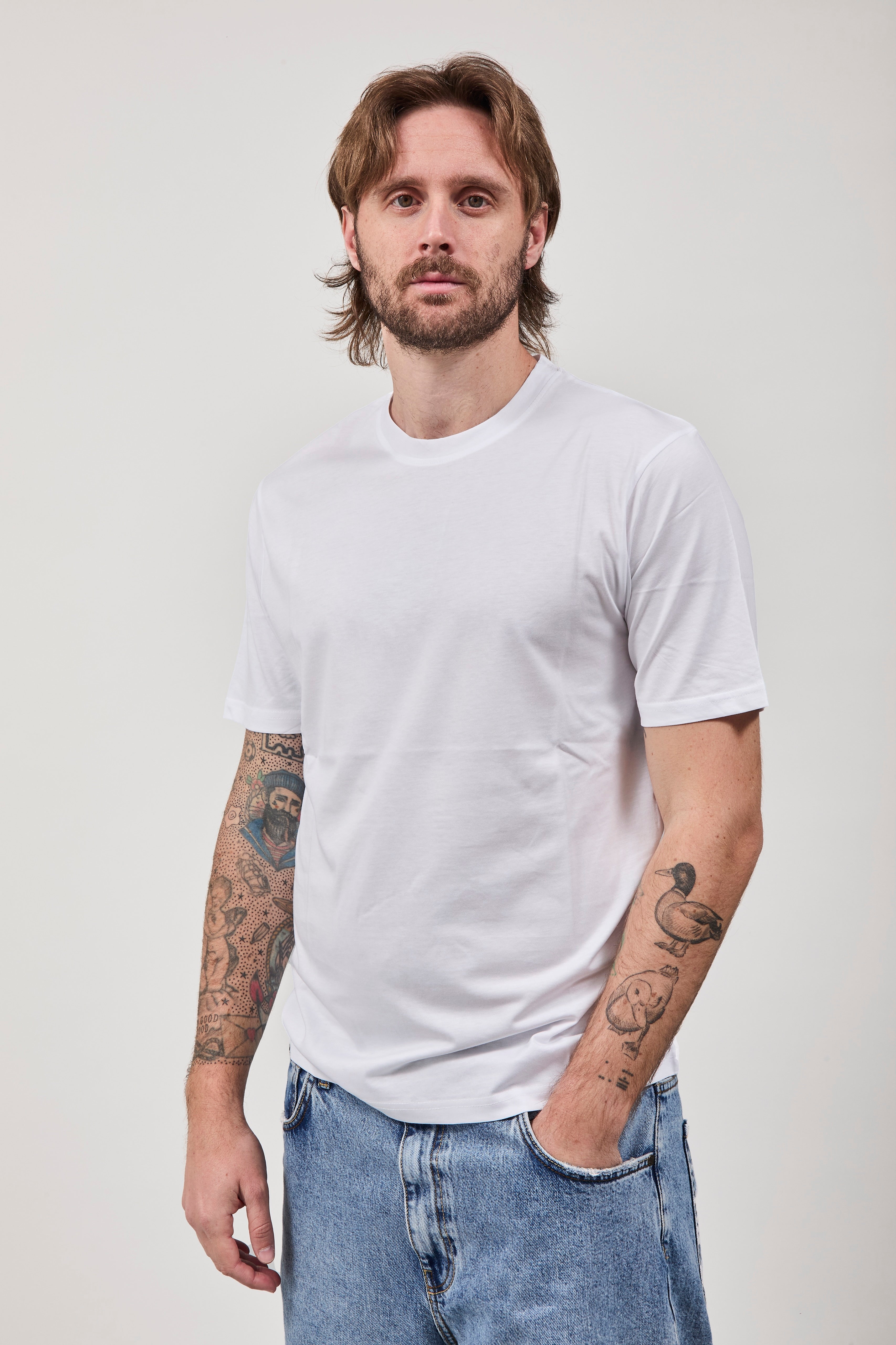 T-shirt Berna Modal Bianca