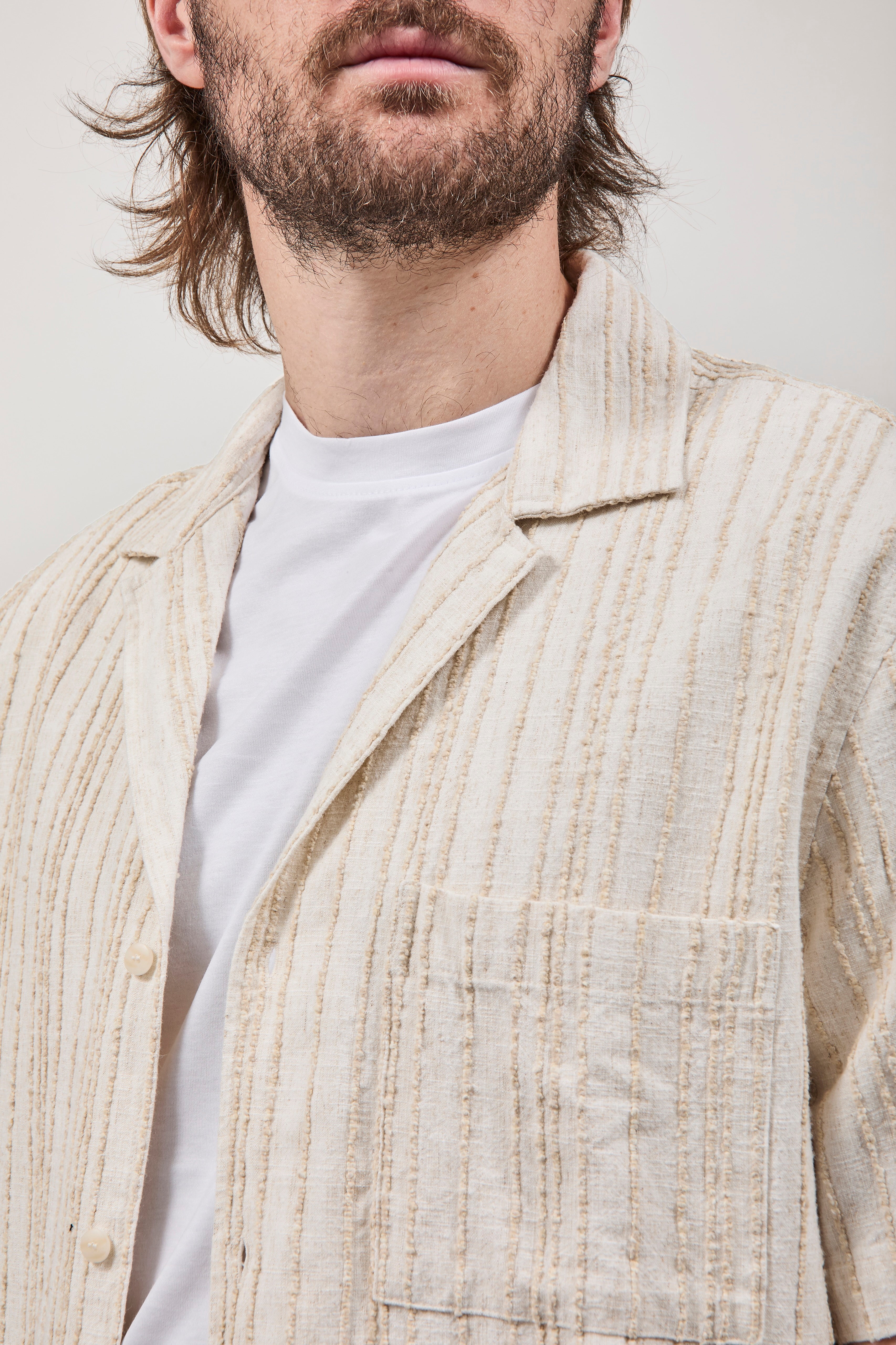 Camicia Block Eleven Riga Jacquard