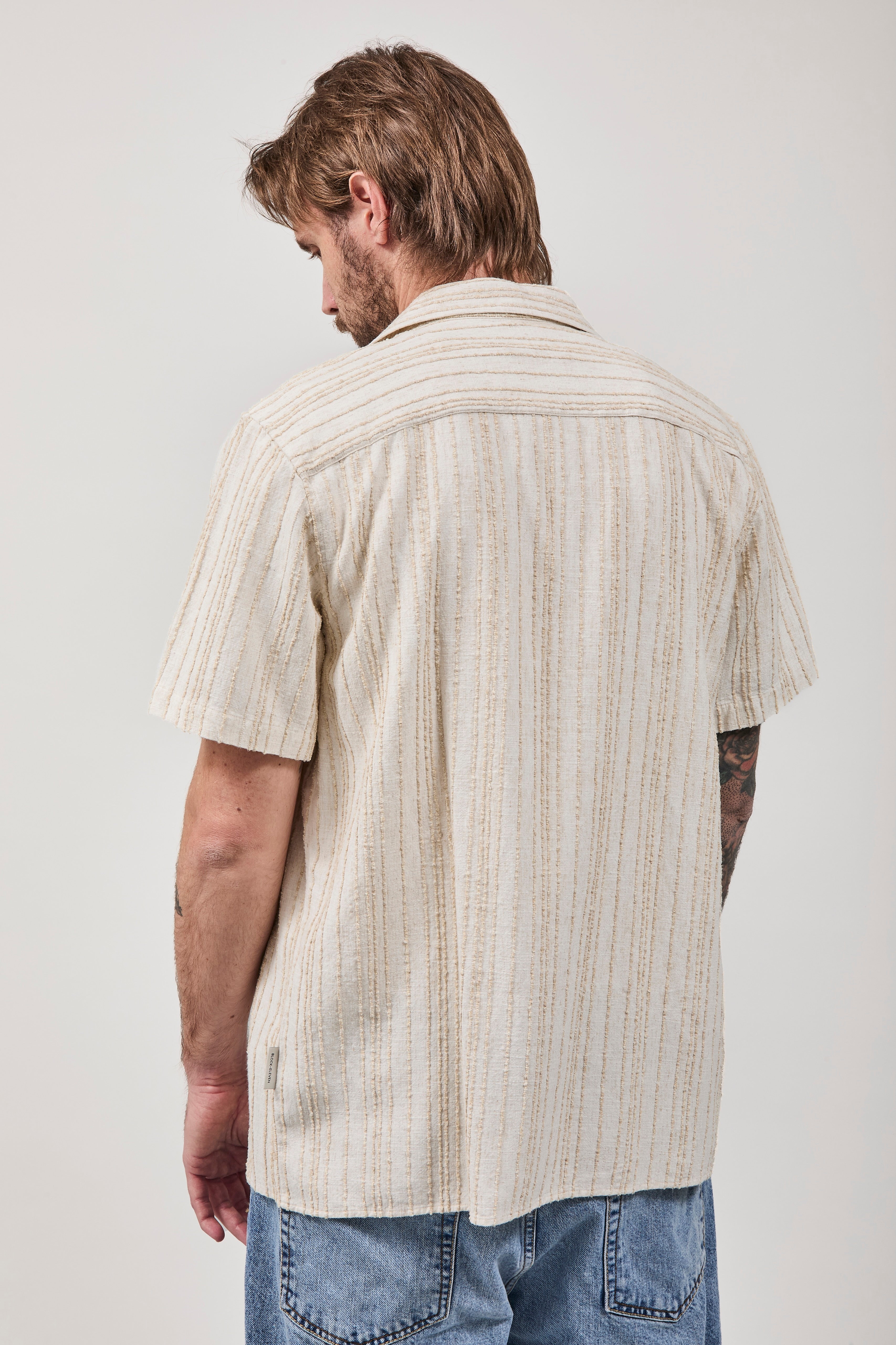 Camicia Block Eleven Riga Jacquard