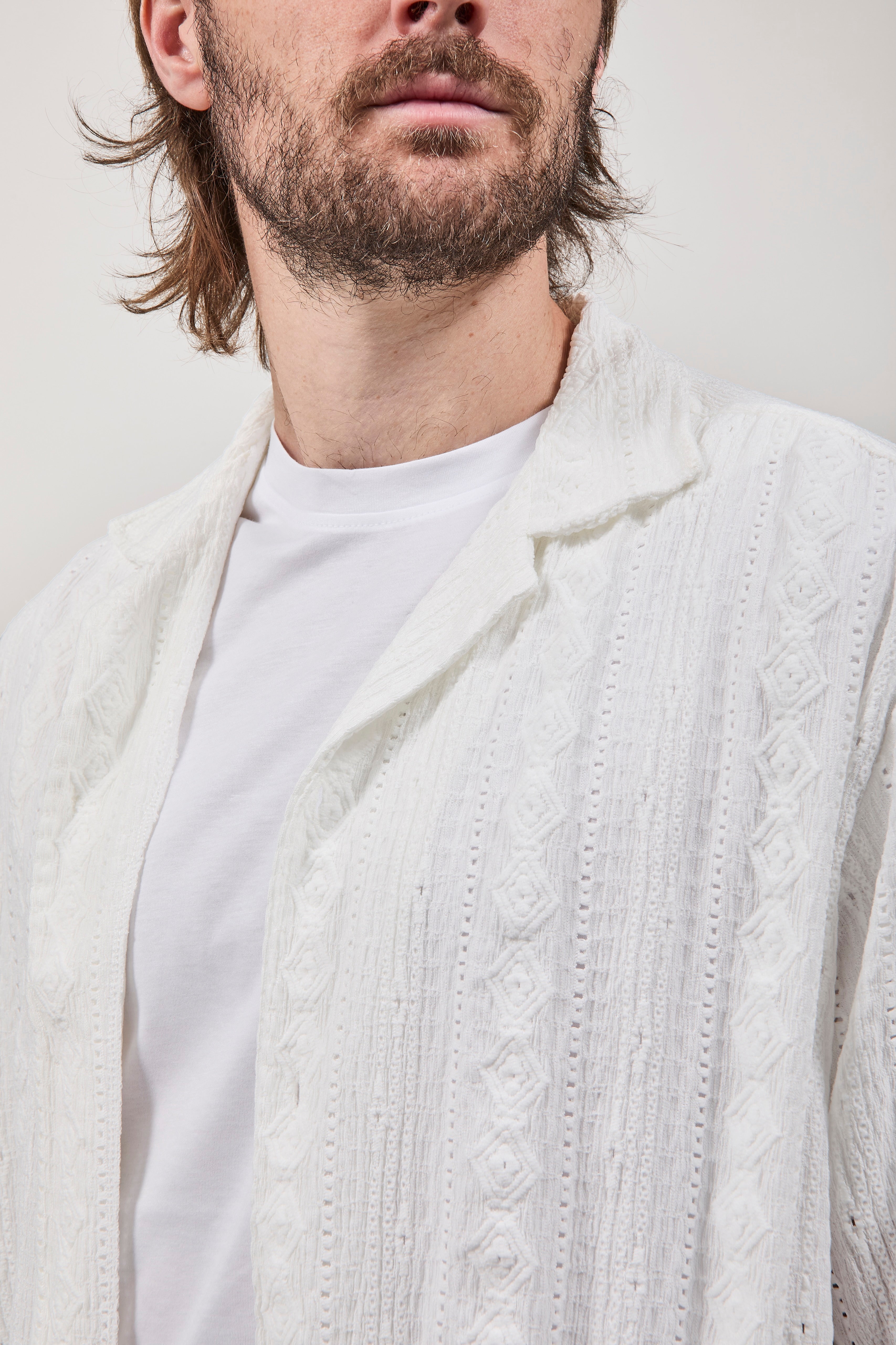 Camicia Imperial Sangallo Bianca