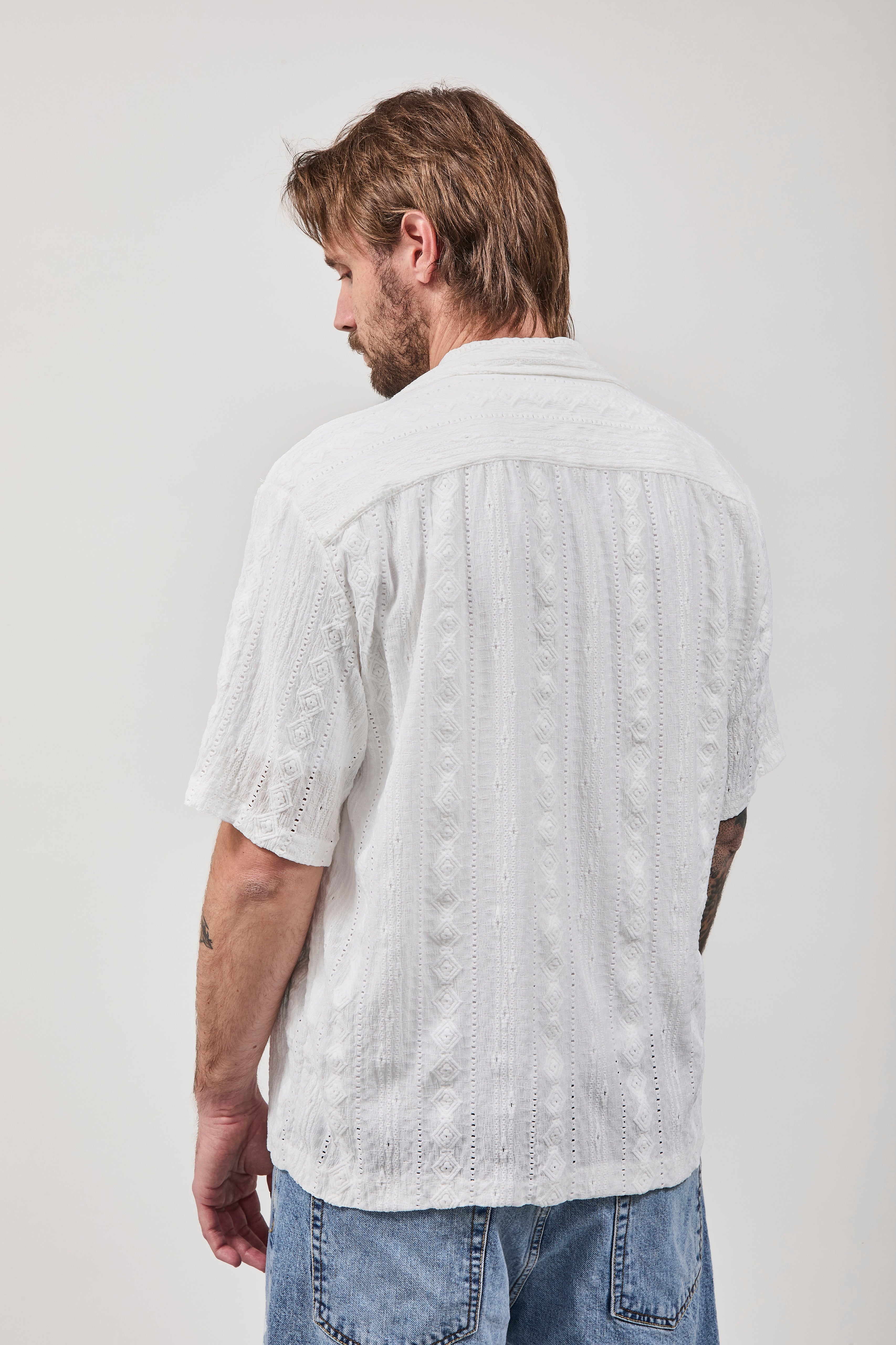 Camicia Imperial Sangallo Bianca