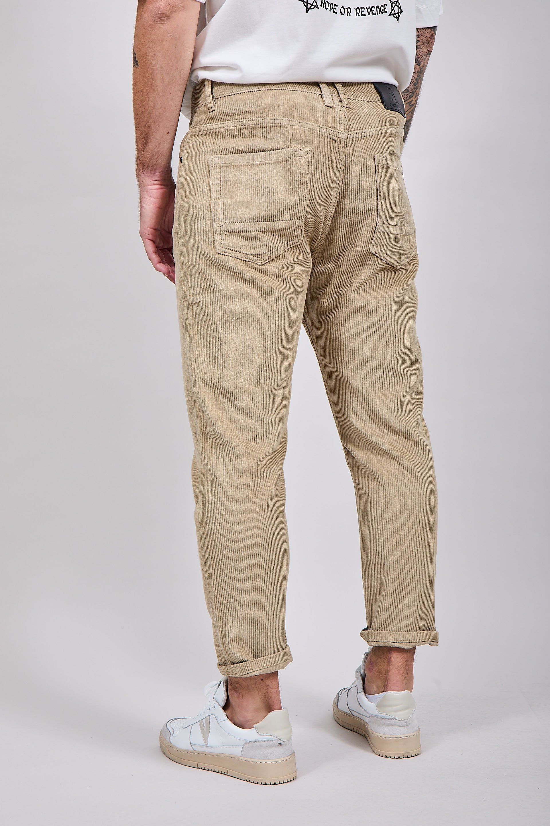 Pantalone Gianni Lupo Velluto Cammello 6227