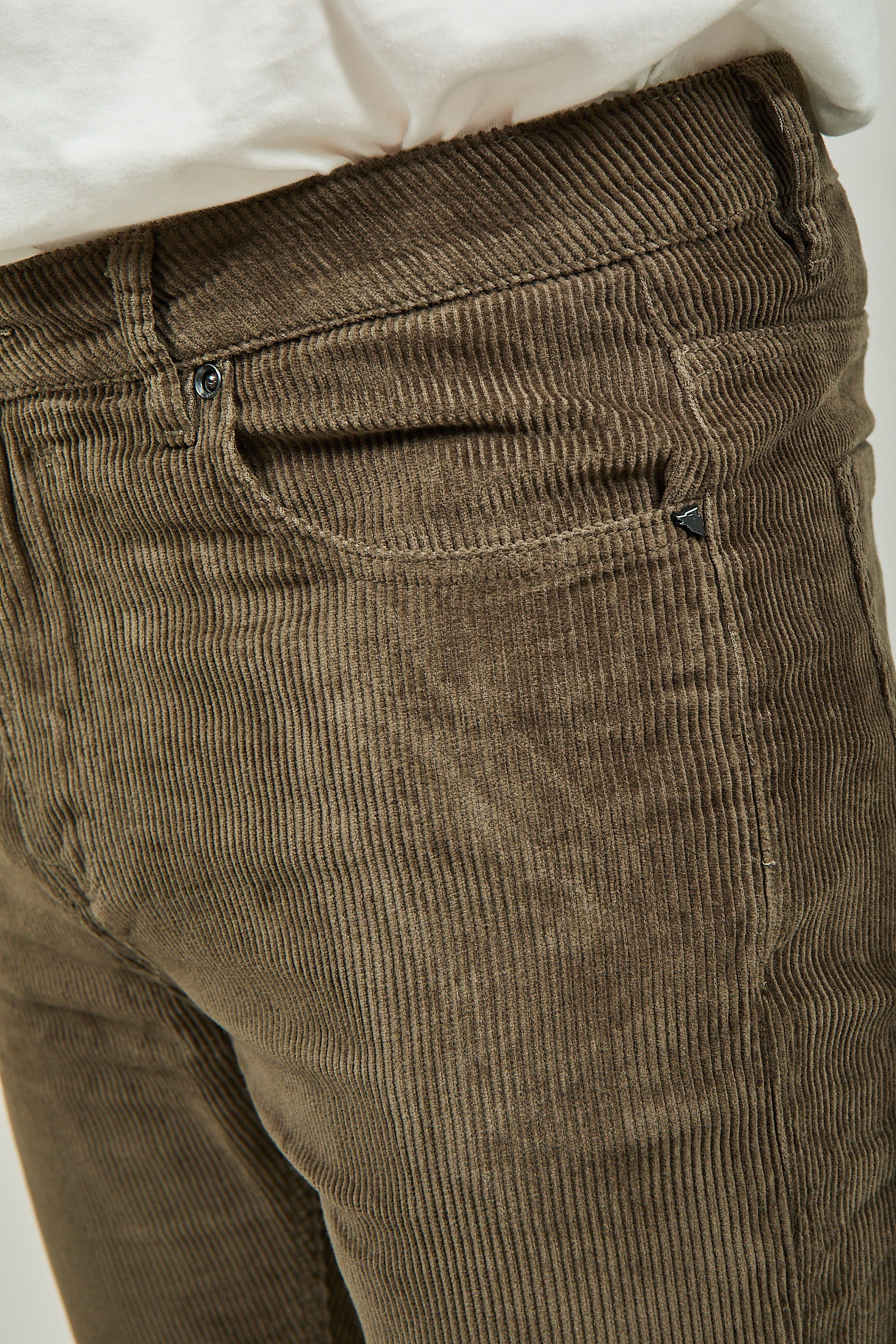 Pantalone Gianni Lupo Velluto Mud 6227