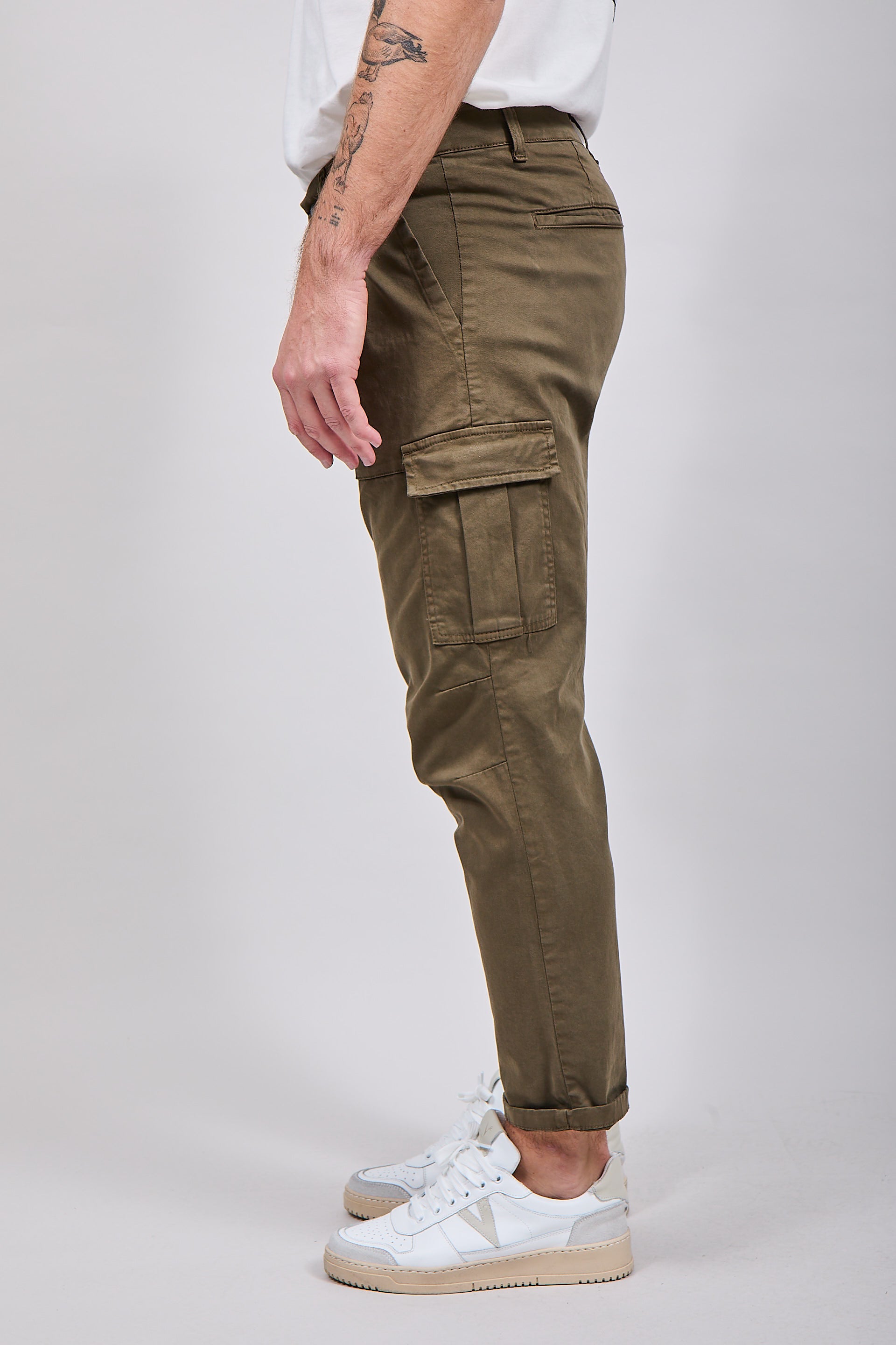 Pantalone Over-d Cargo Militare P40