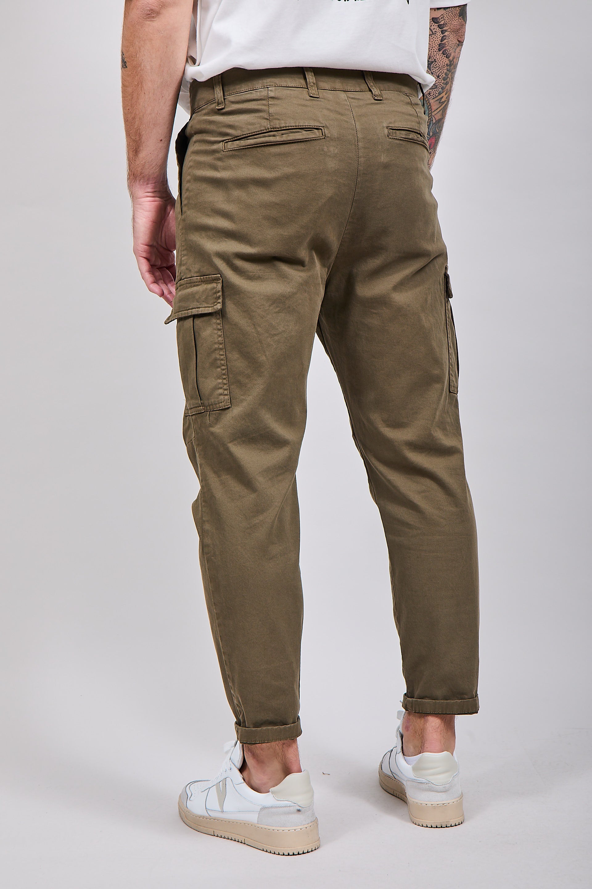 Pantalone Over-d Cargo Militare P40
