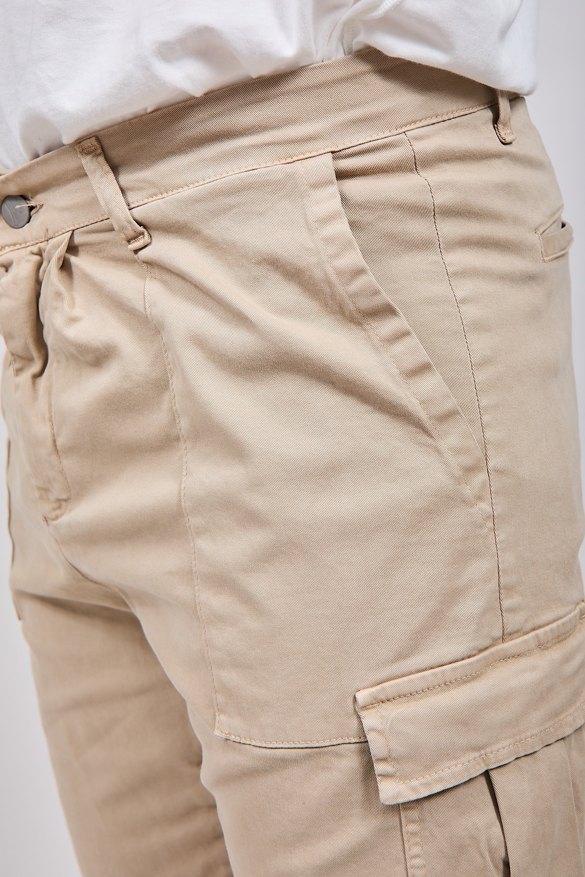 Pantalone Over-d Cargo Beige P40