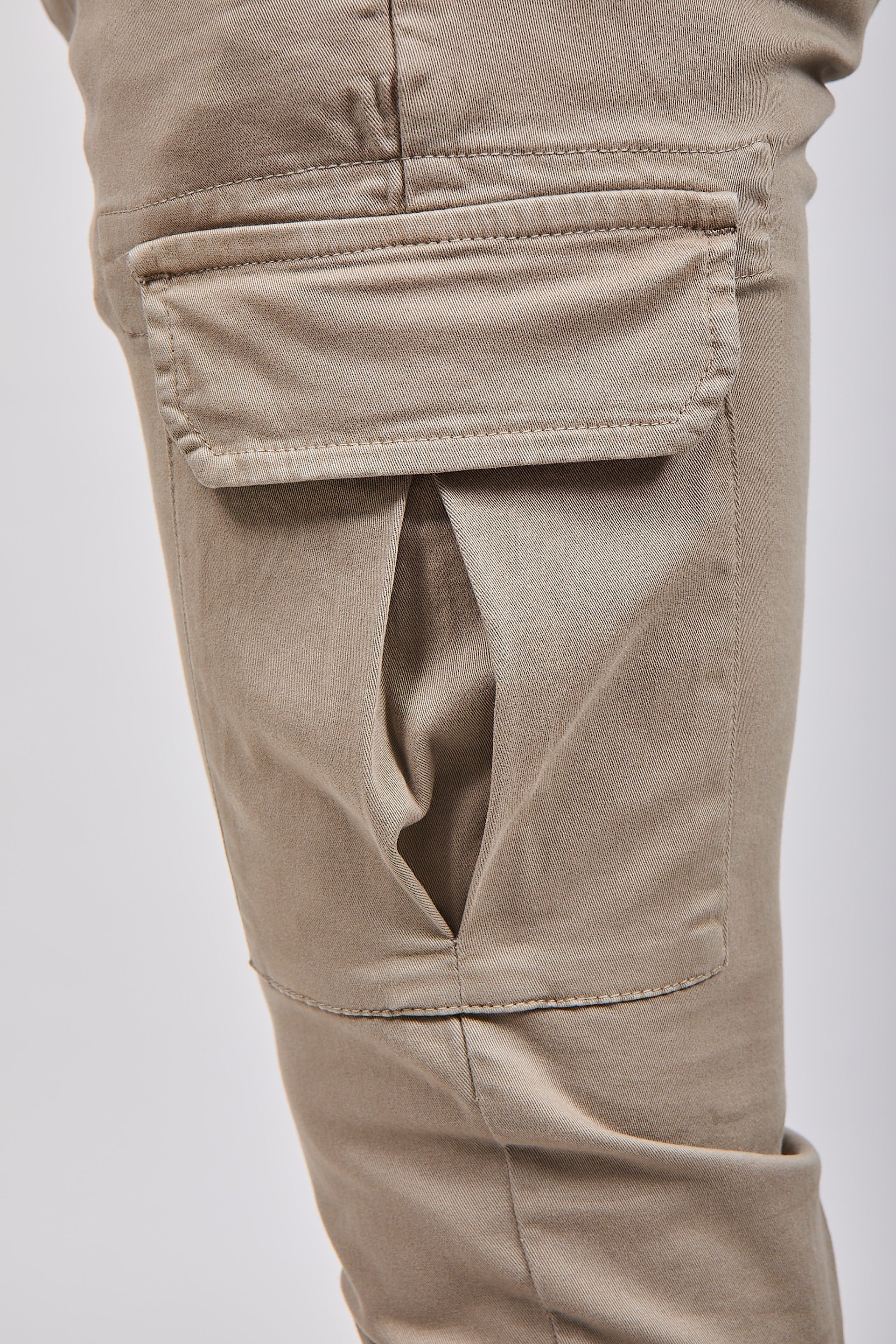 Pantalone Over-d Cargo Beige P05