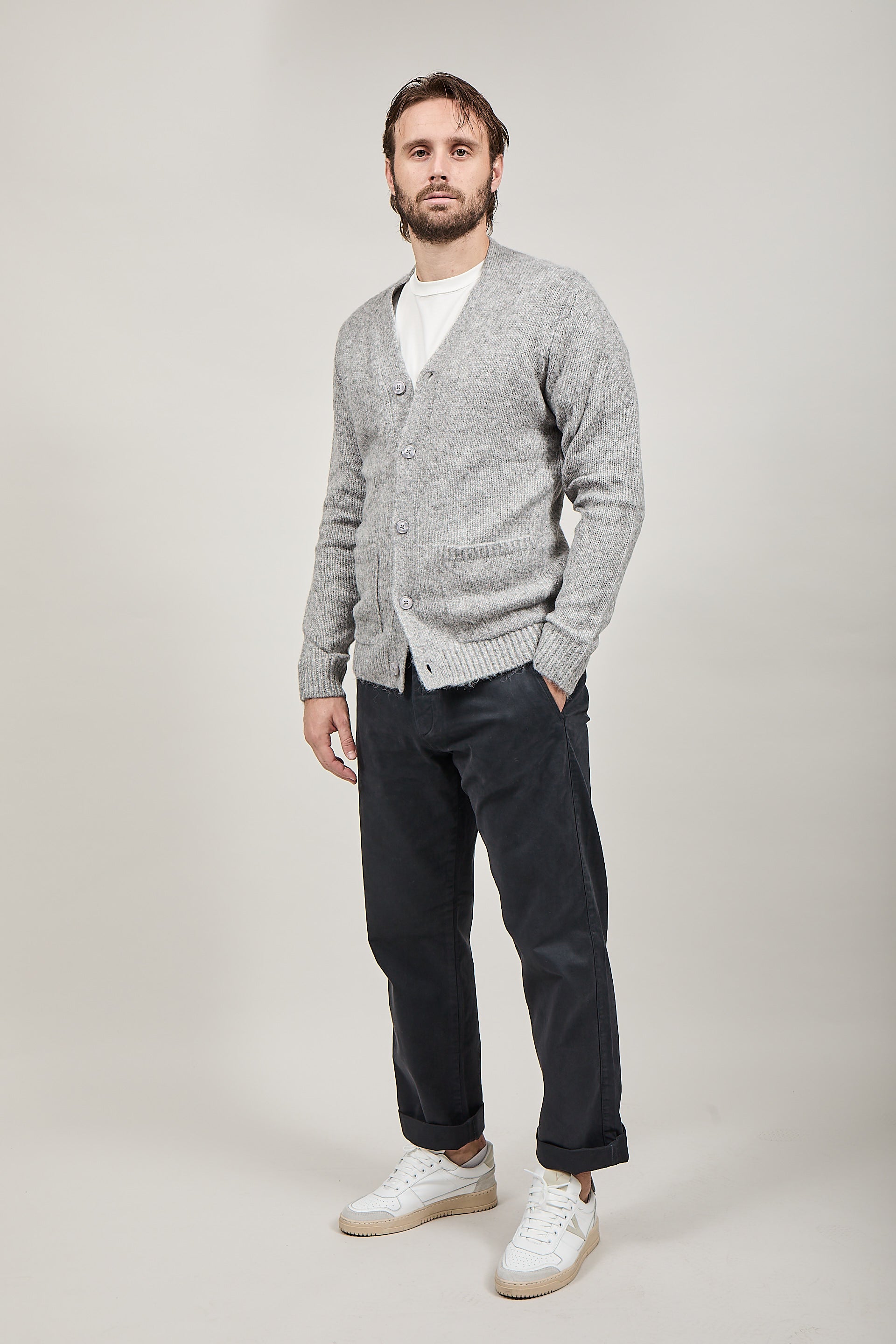 Cardigan Over-d Grigio M38