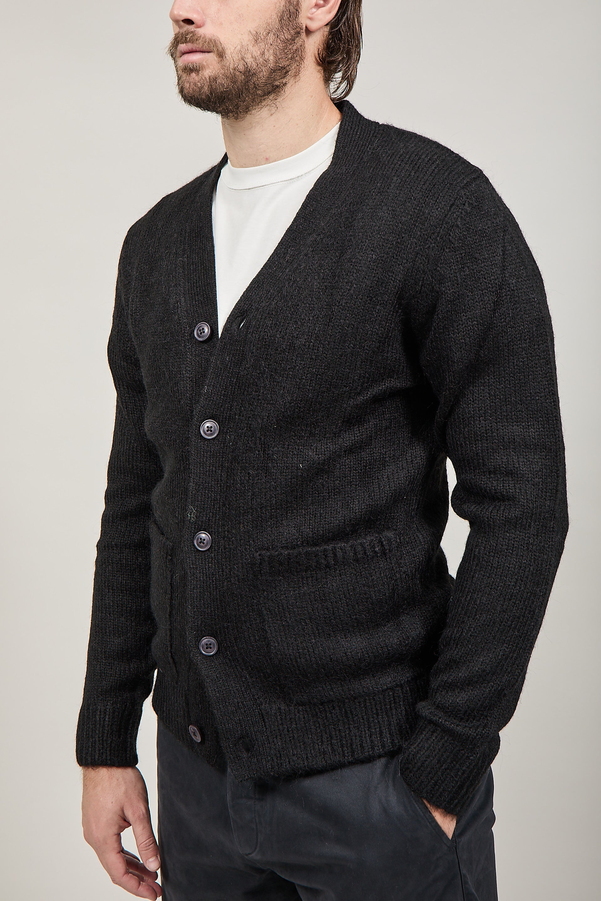 Cardigan Over-d Nero M38