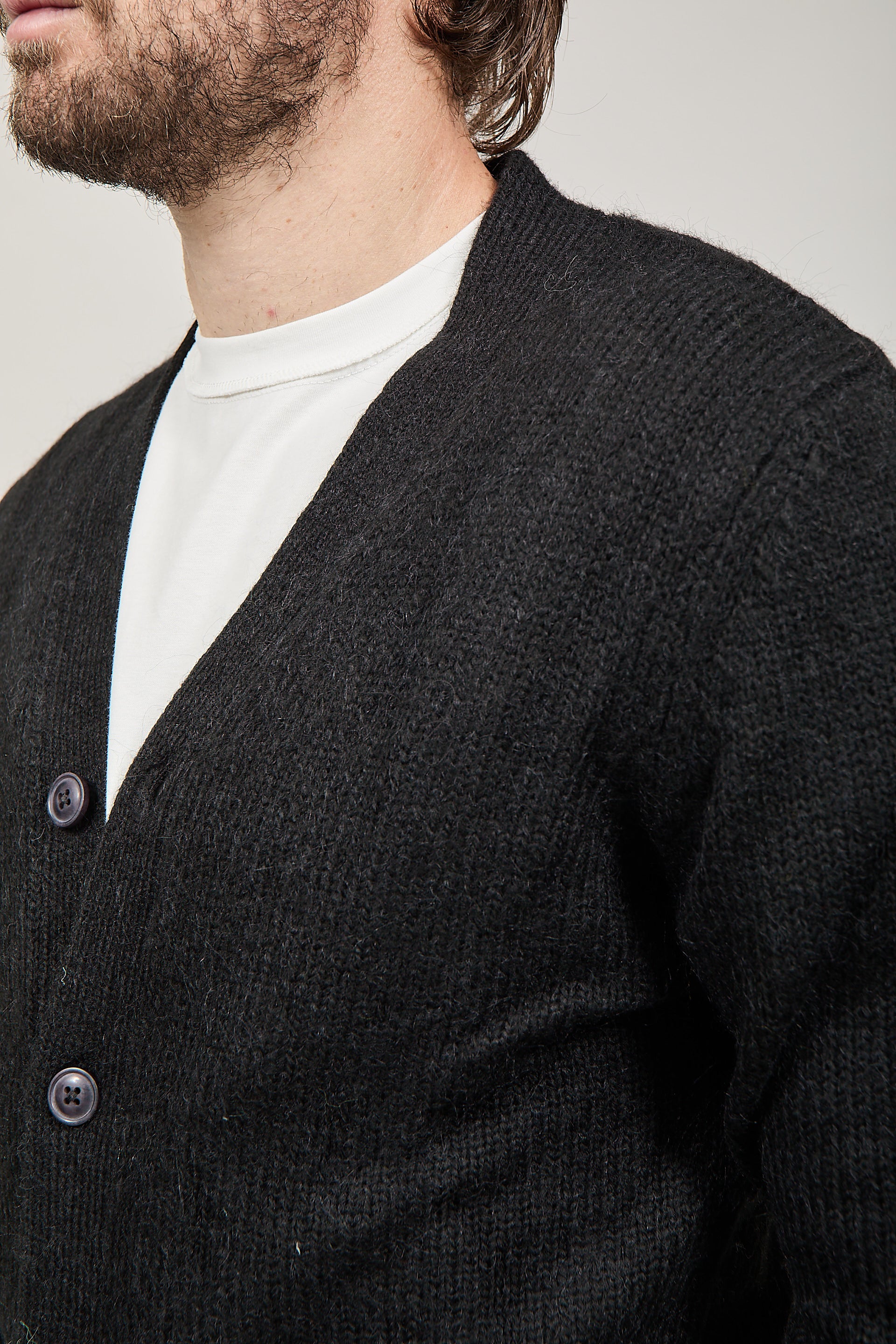 Cardigan Over-d Nero M38