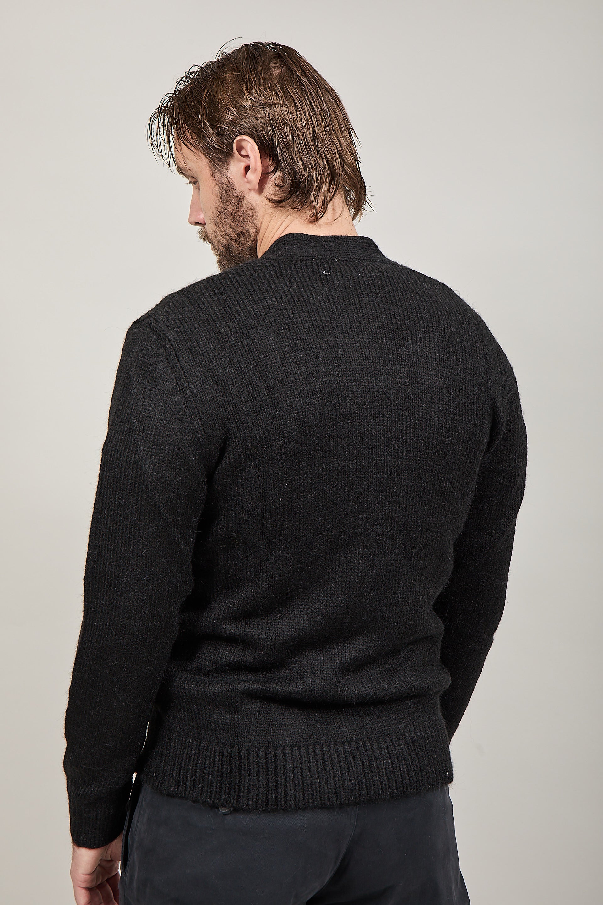 Cardigan Over-d Nero M38