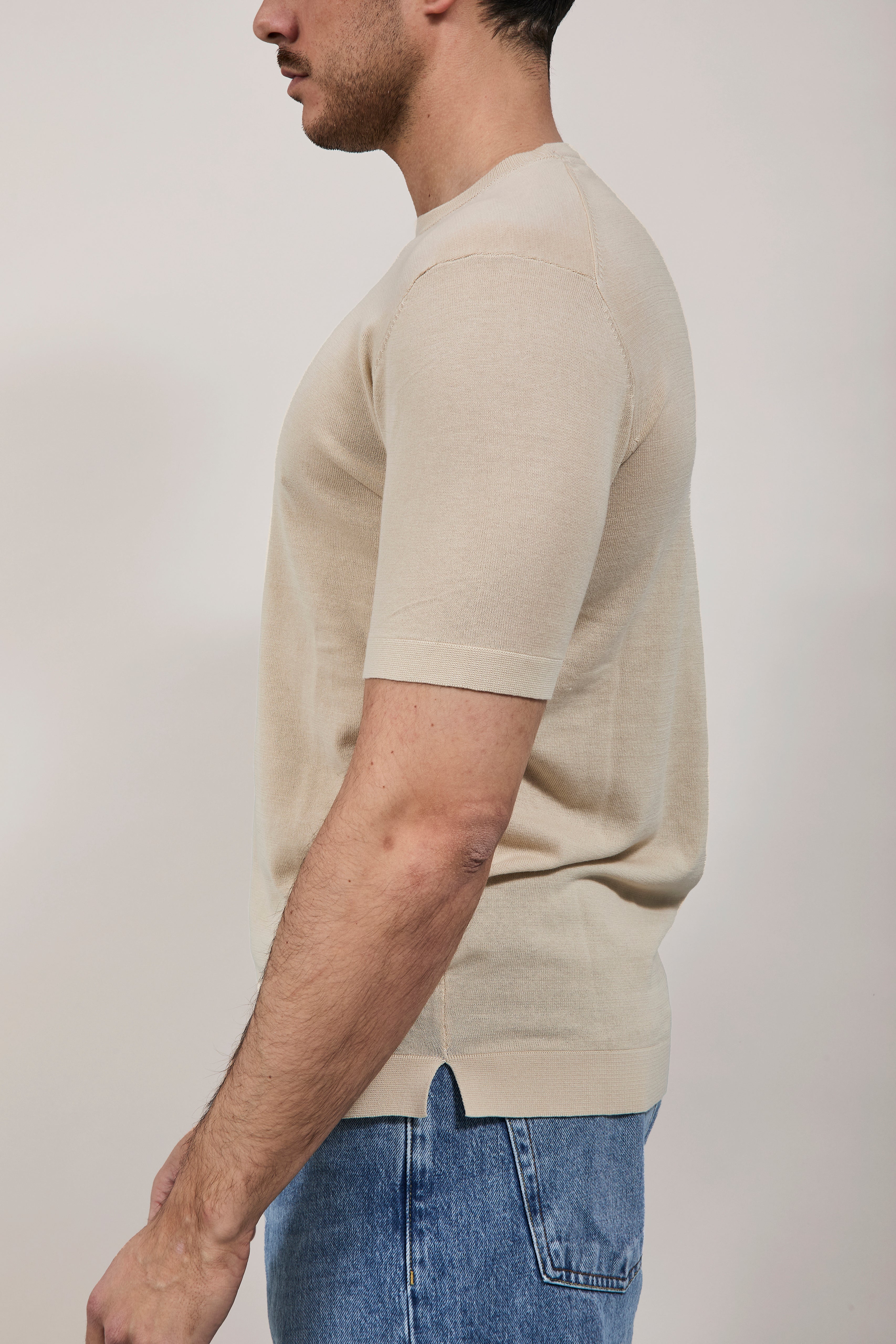 Maglia Over-d Beige M11