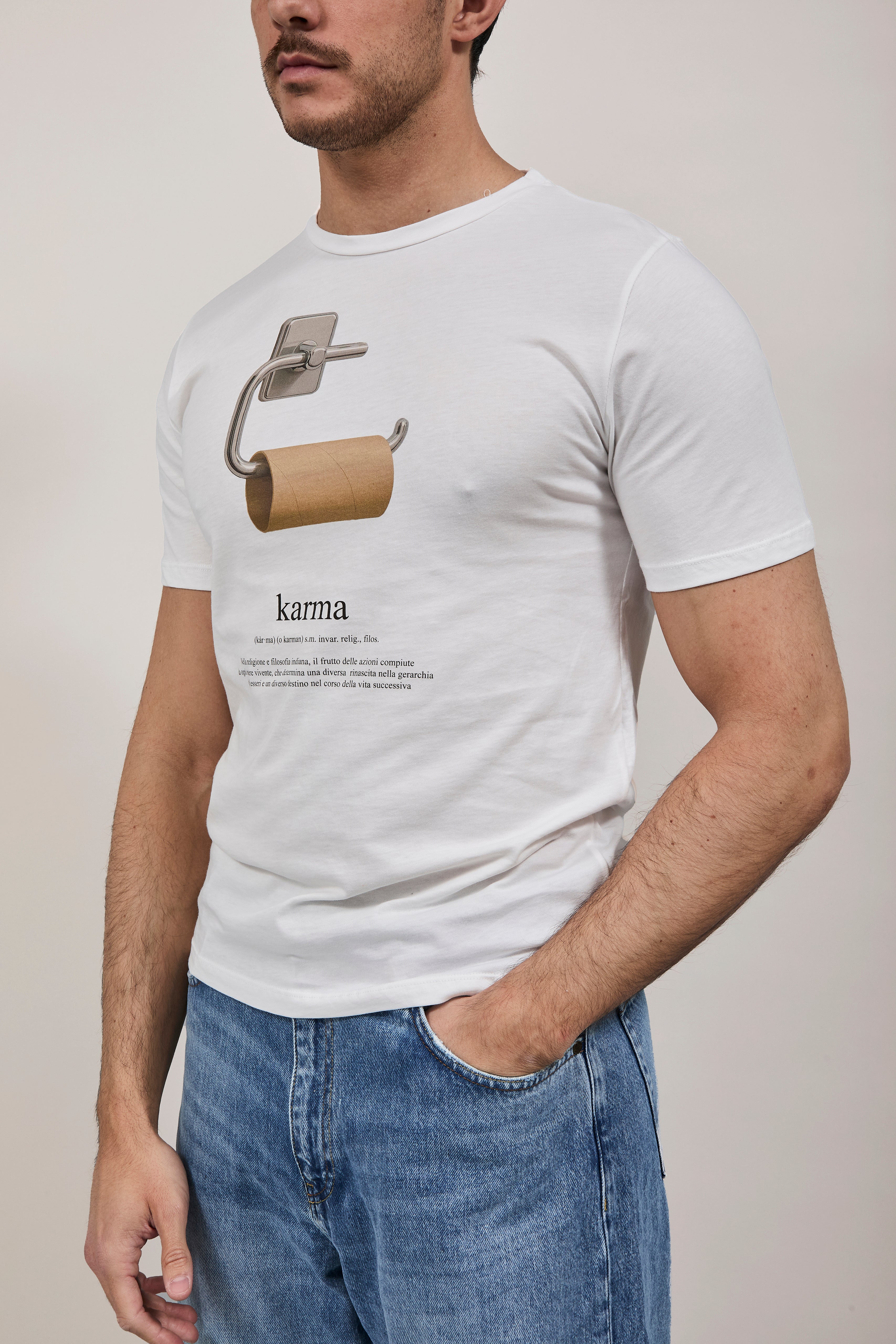 T-shirt Block Eleven Karma