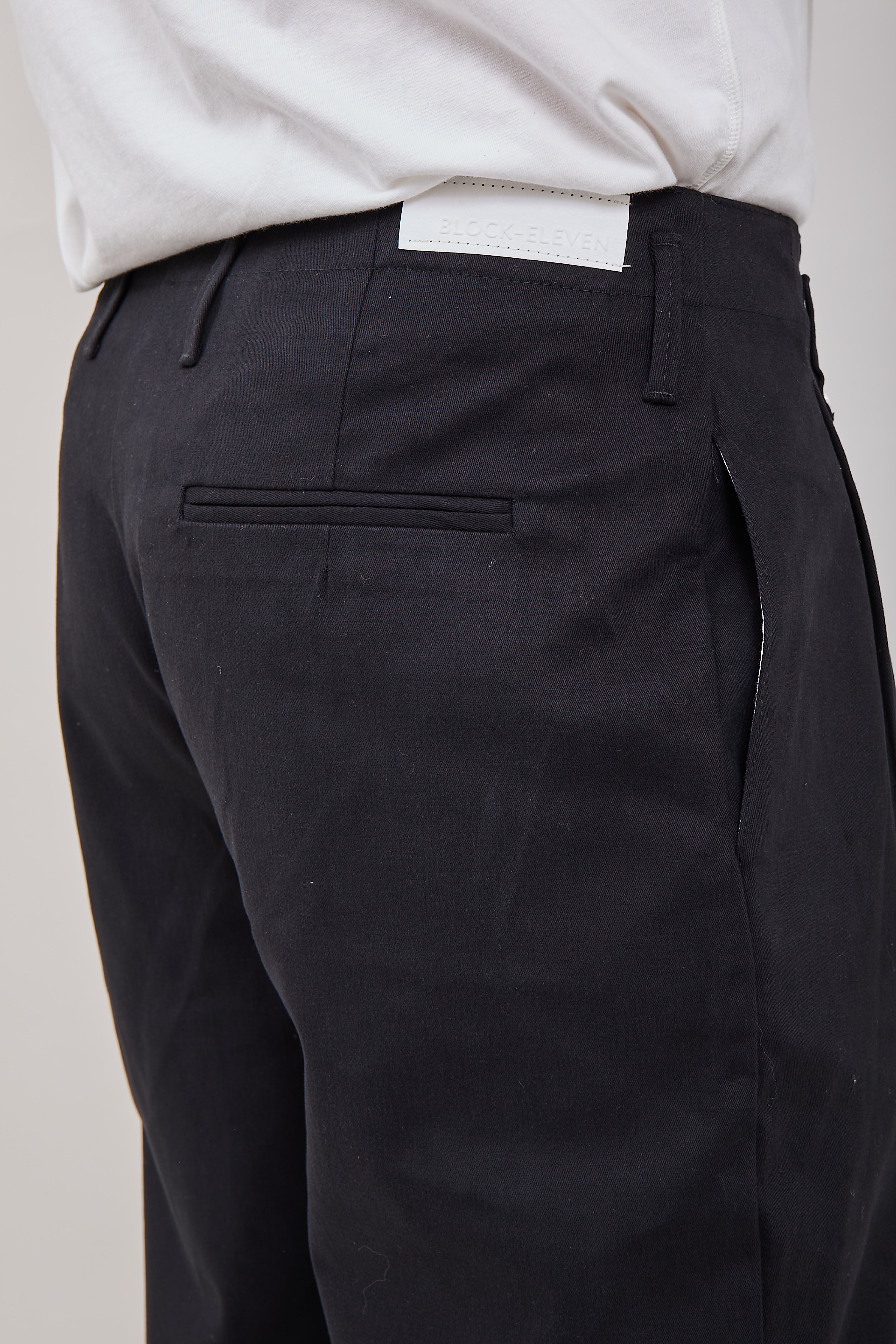 Pantalone Block Eleven Pences Nero 758