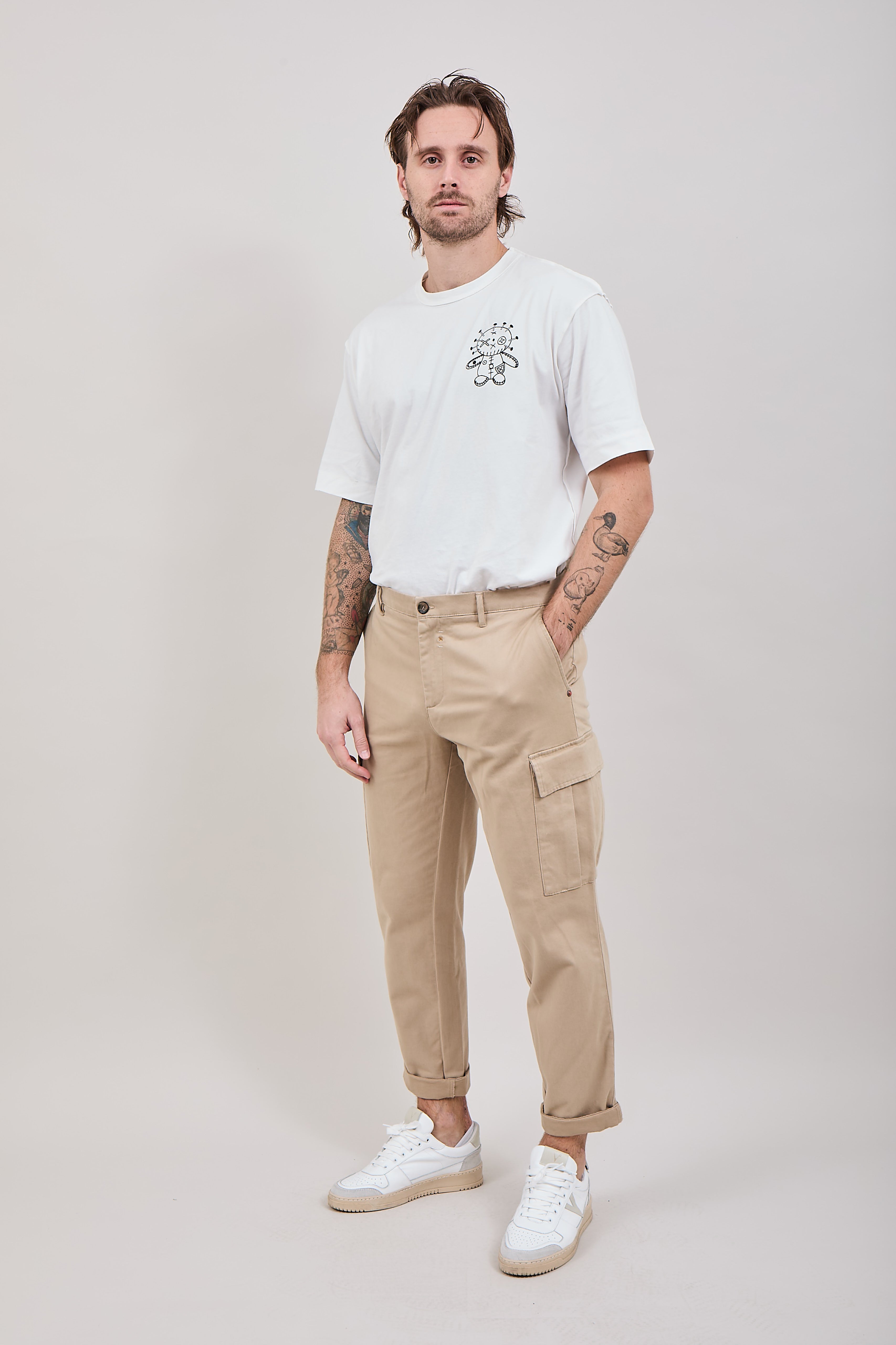 Pantalone Alta Tensione Sky Beige