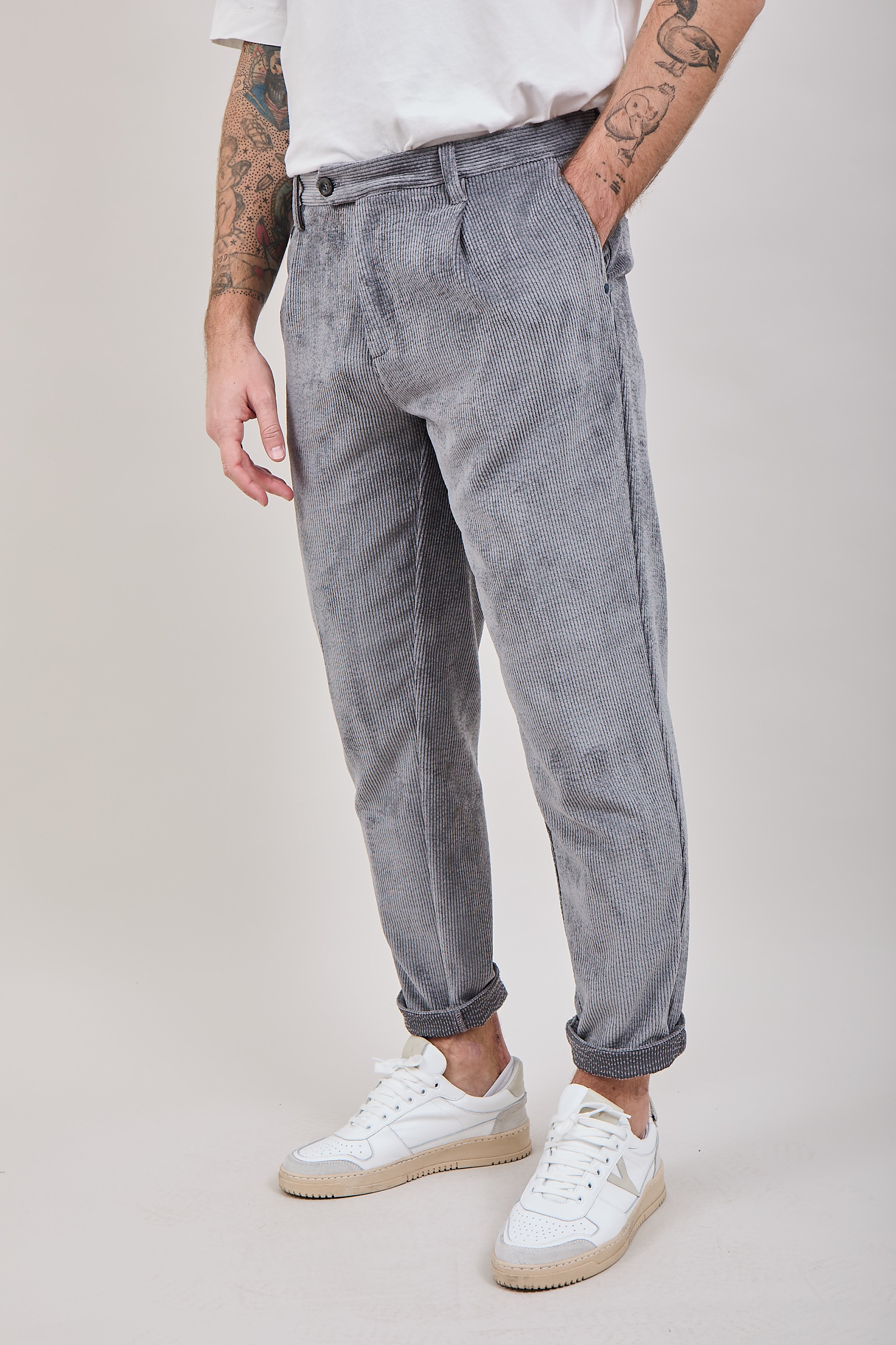 Pantalone Alta Tensione Pista Grigio