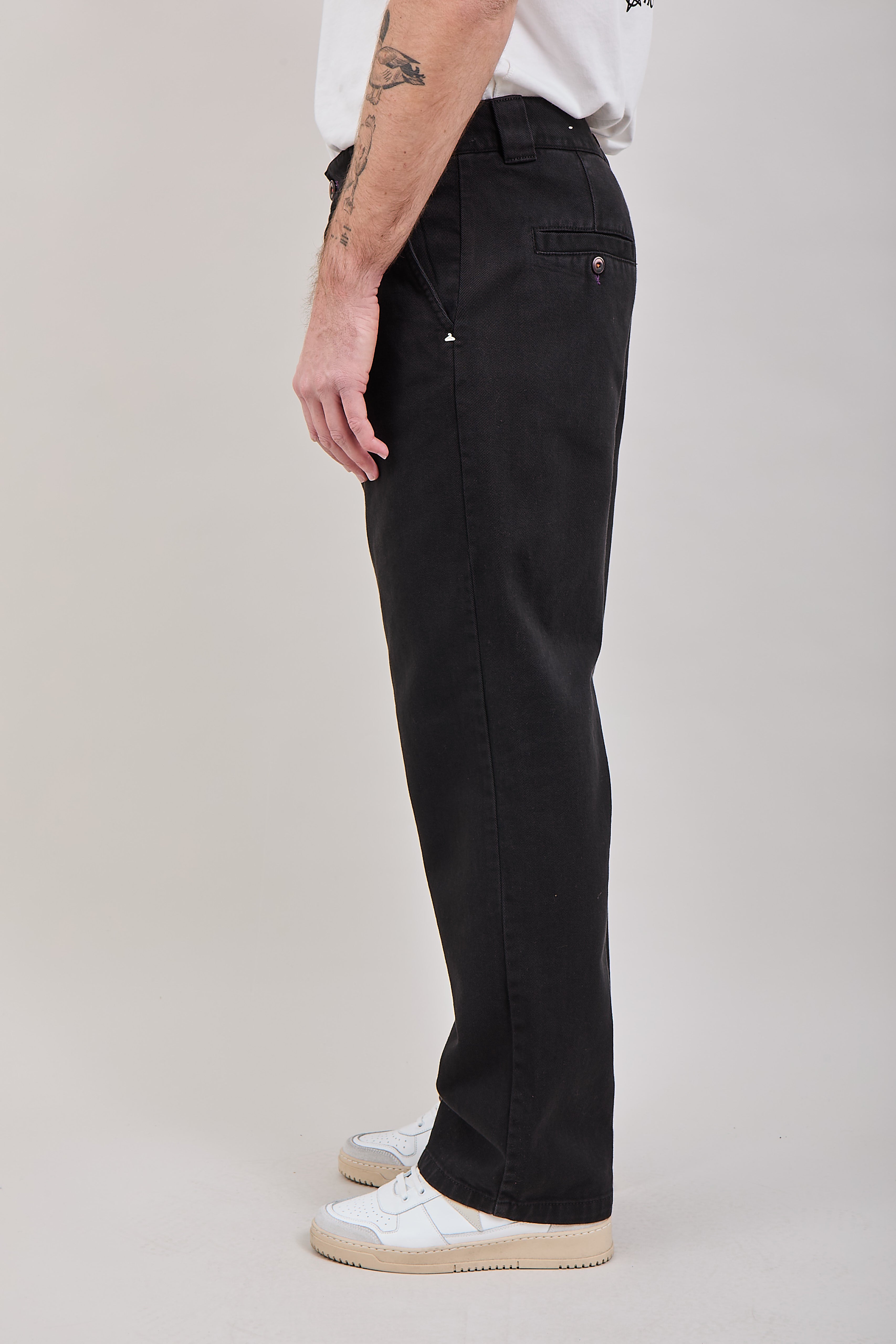 Pantalone Berna Drill Nero
