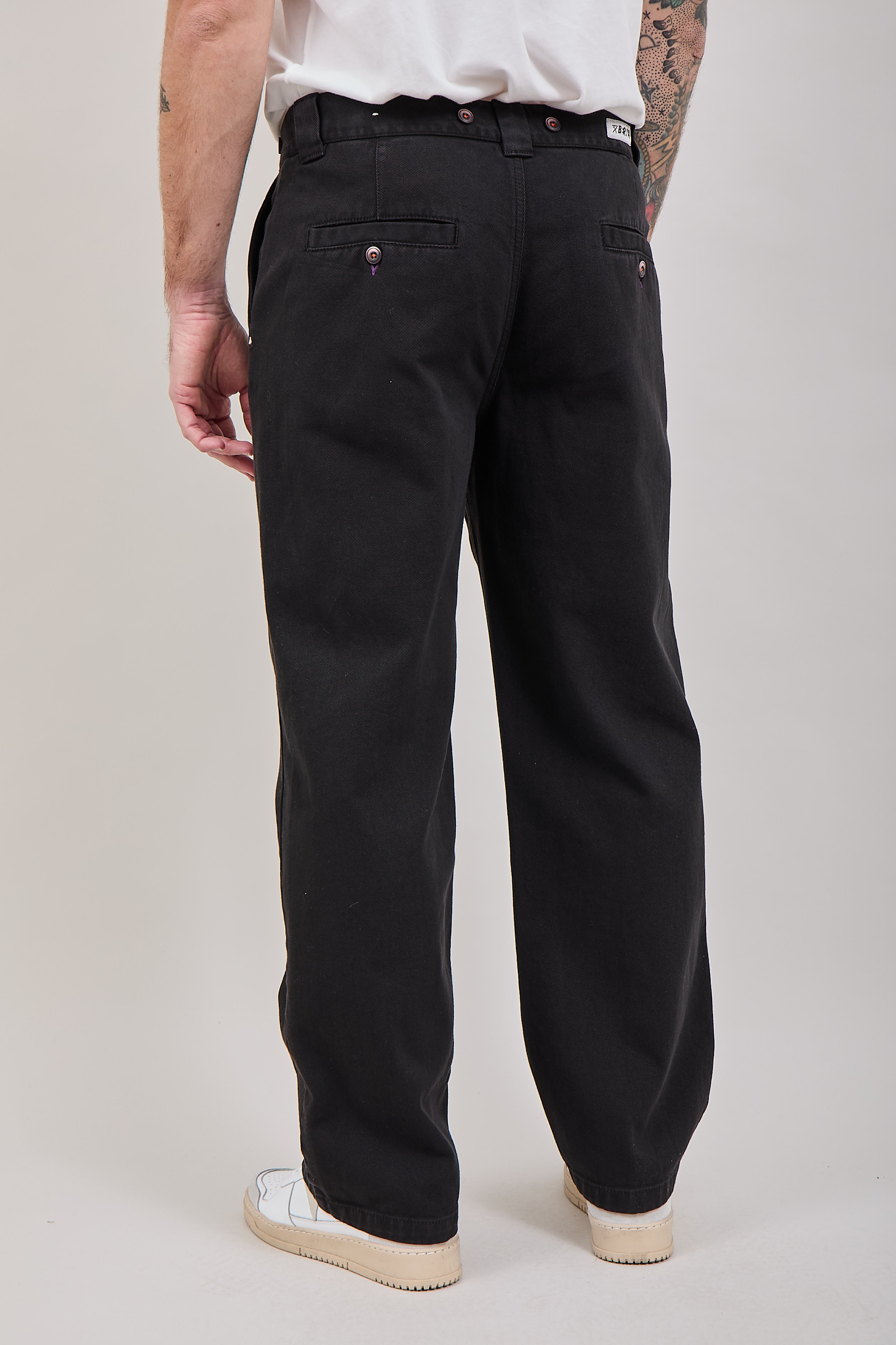 Pantalone Berna Drill Nero