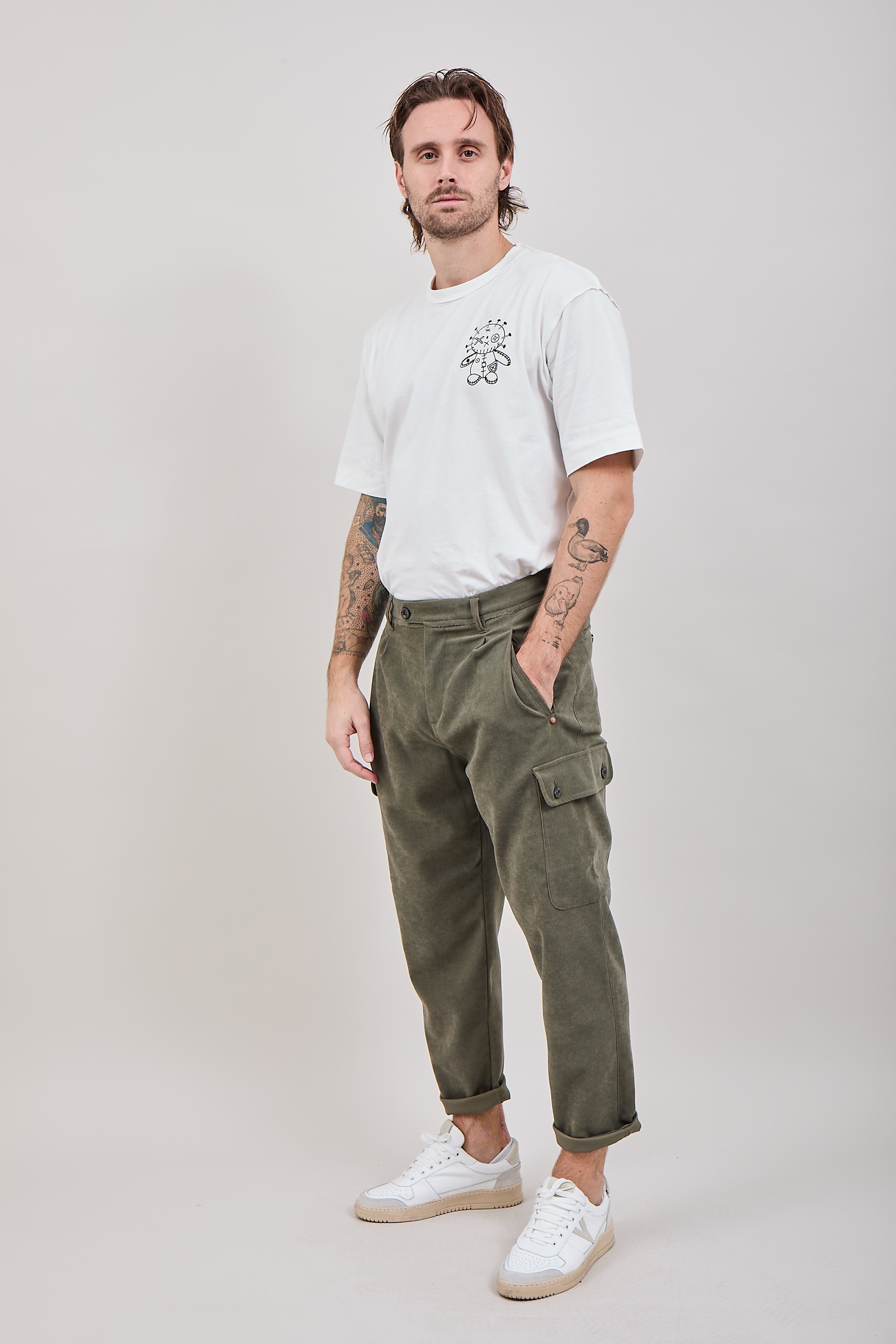 Pantalone Alta Tensione Cargo Campiglio Militare