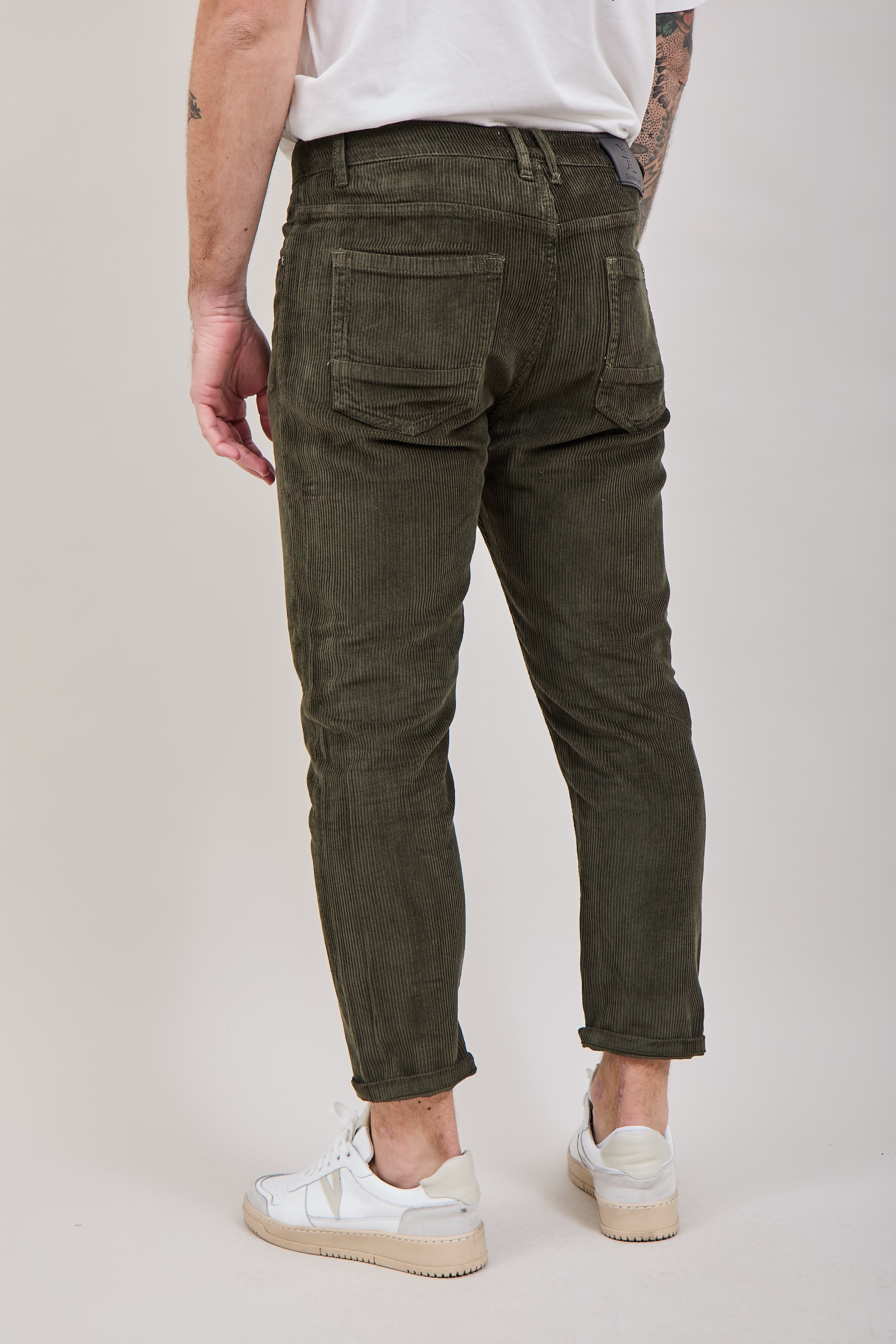 Pantalone Gianni Lupo Velluto Militare 6227