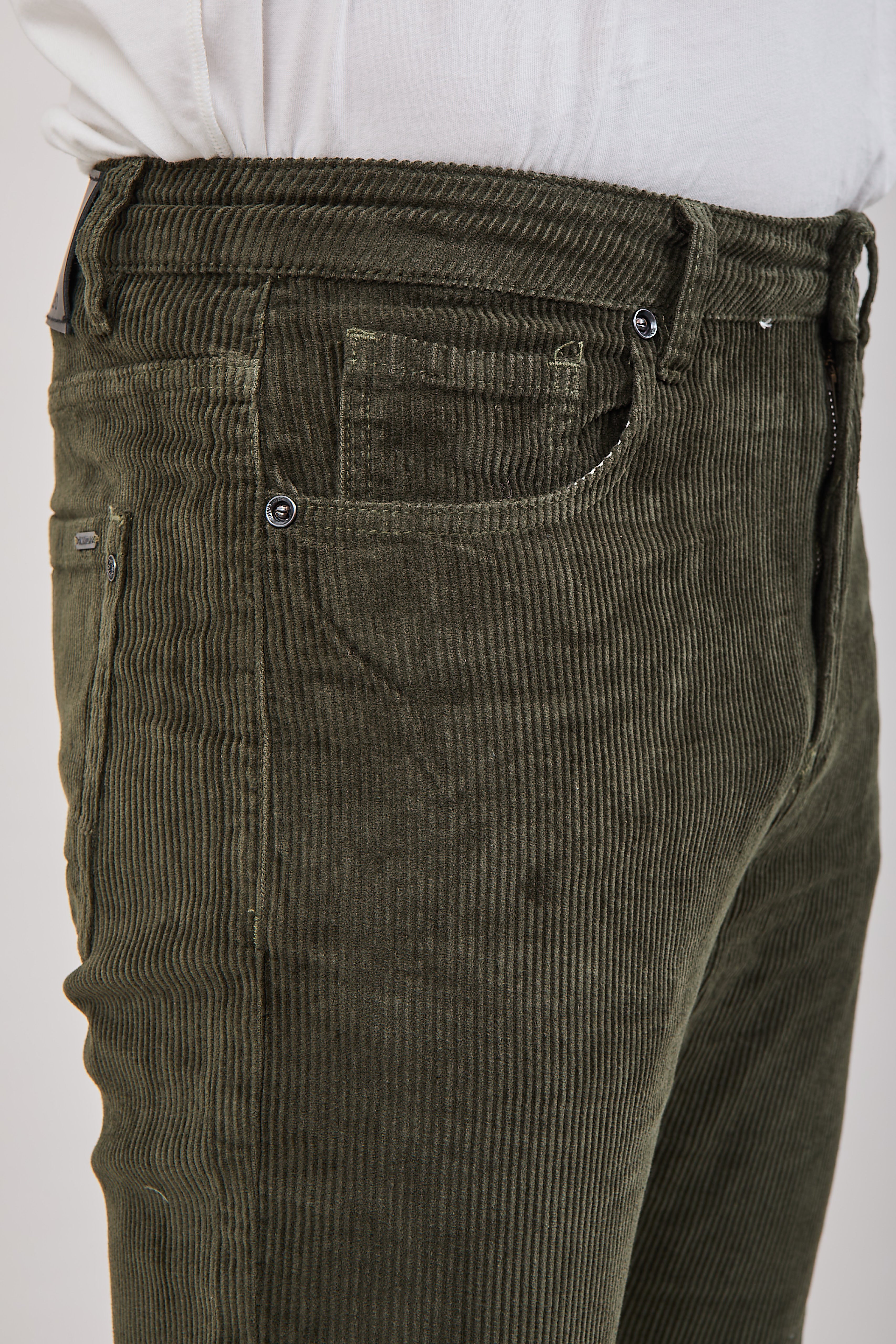 Pantalone Gianni Lupo Velluto Militare 6227