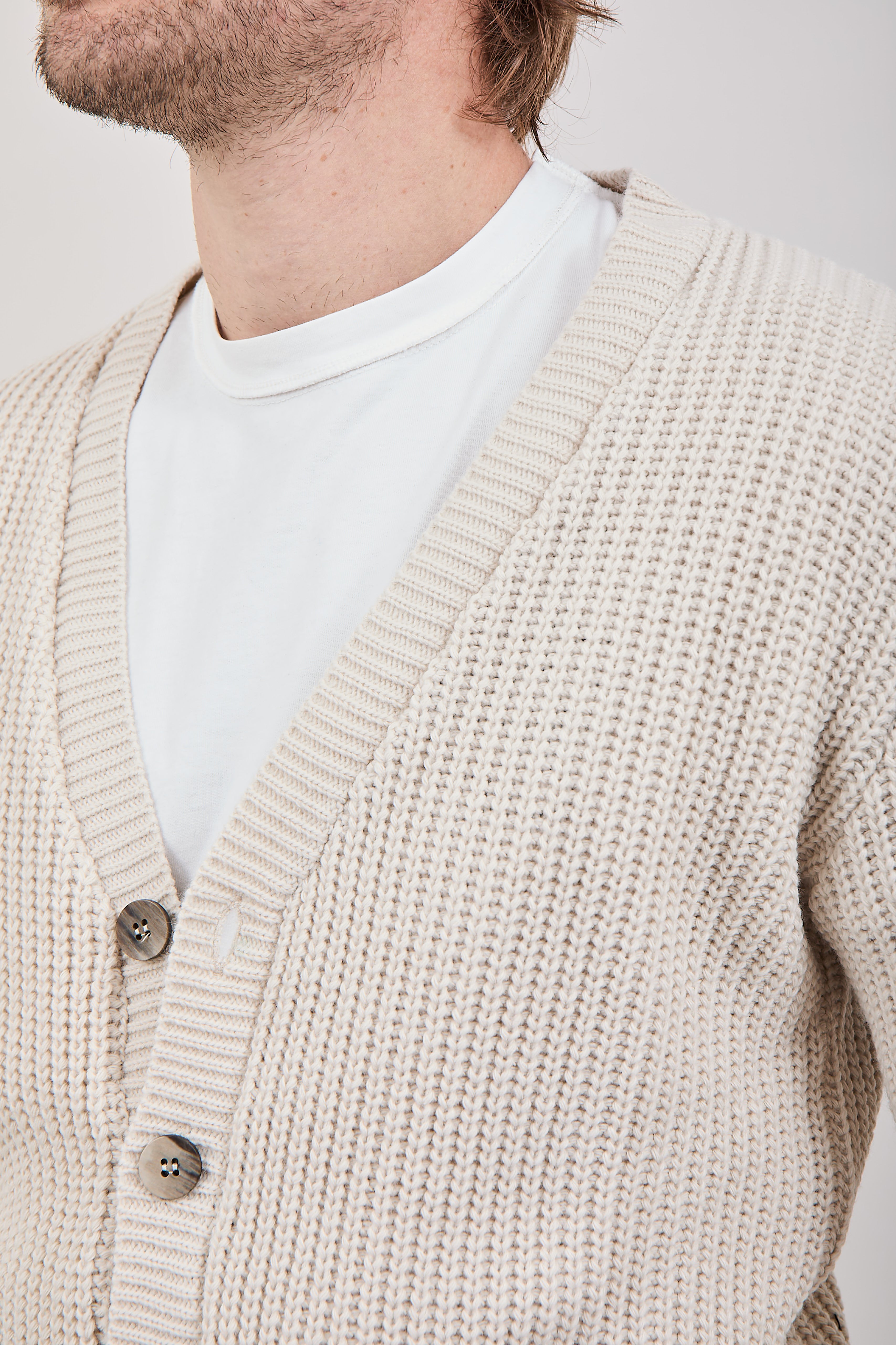 Cardigan V2 Strappi Burro