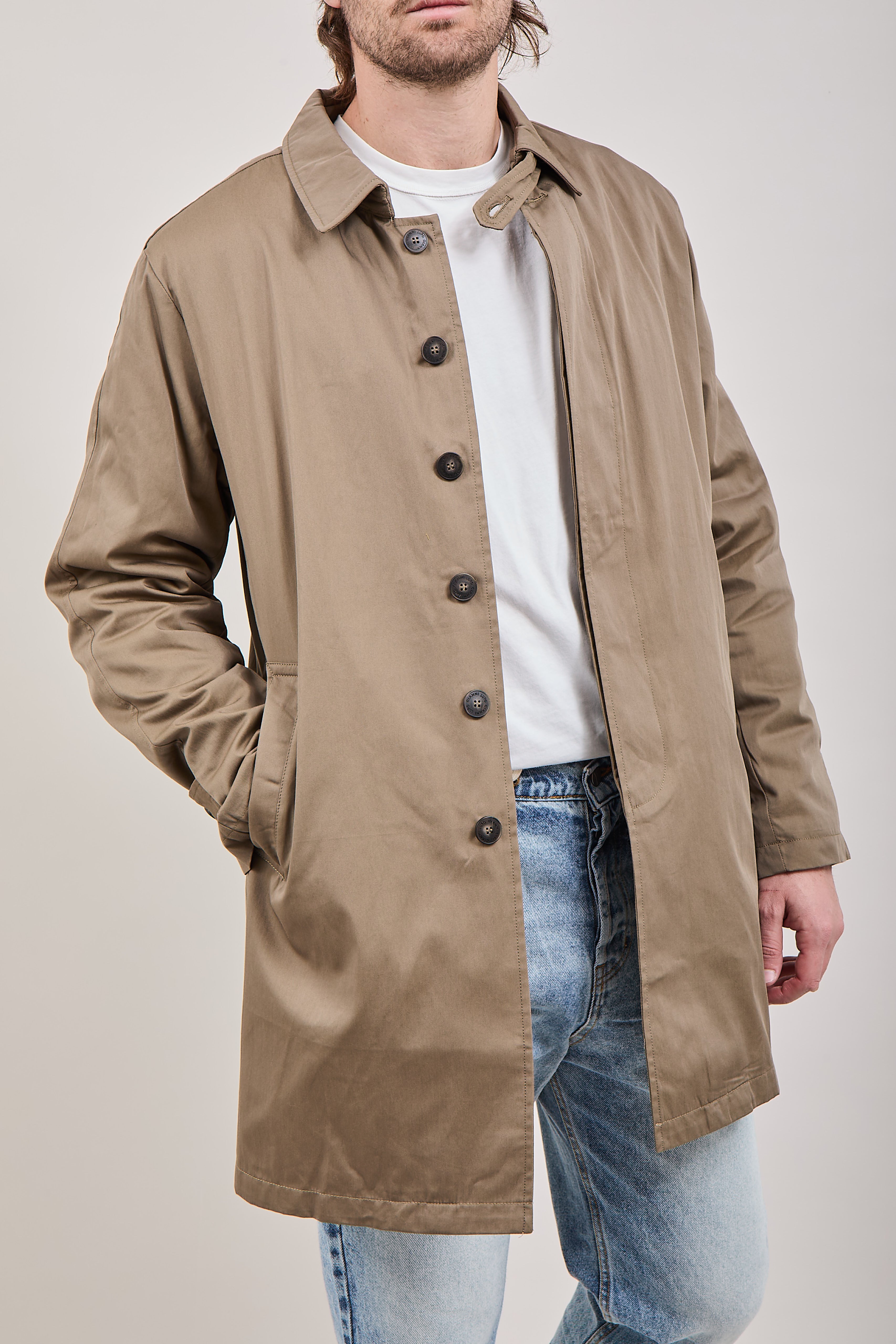 Trench Gianni Lupo Mud 5206