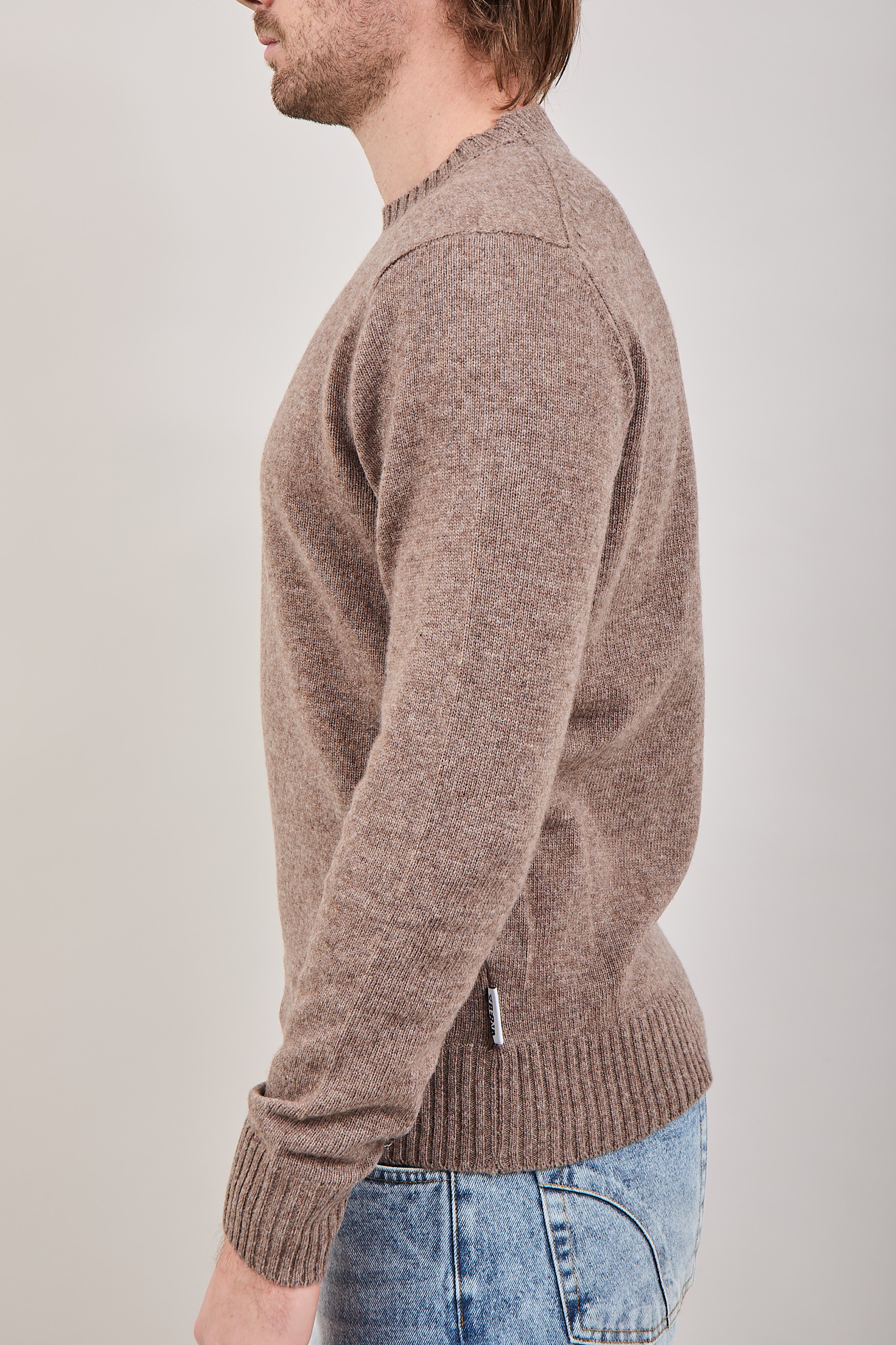 Maglione Berna Lambswool Caffè