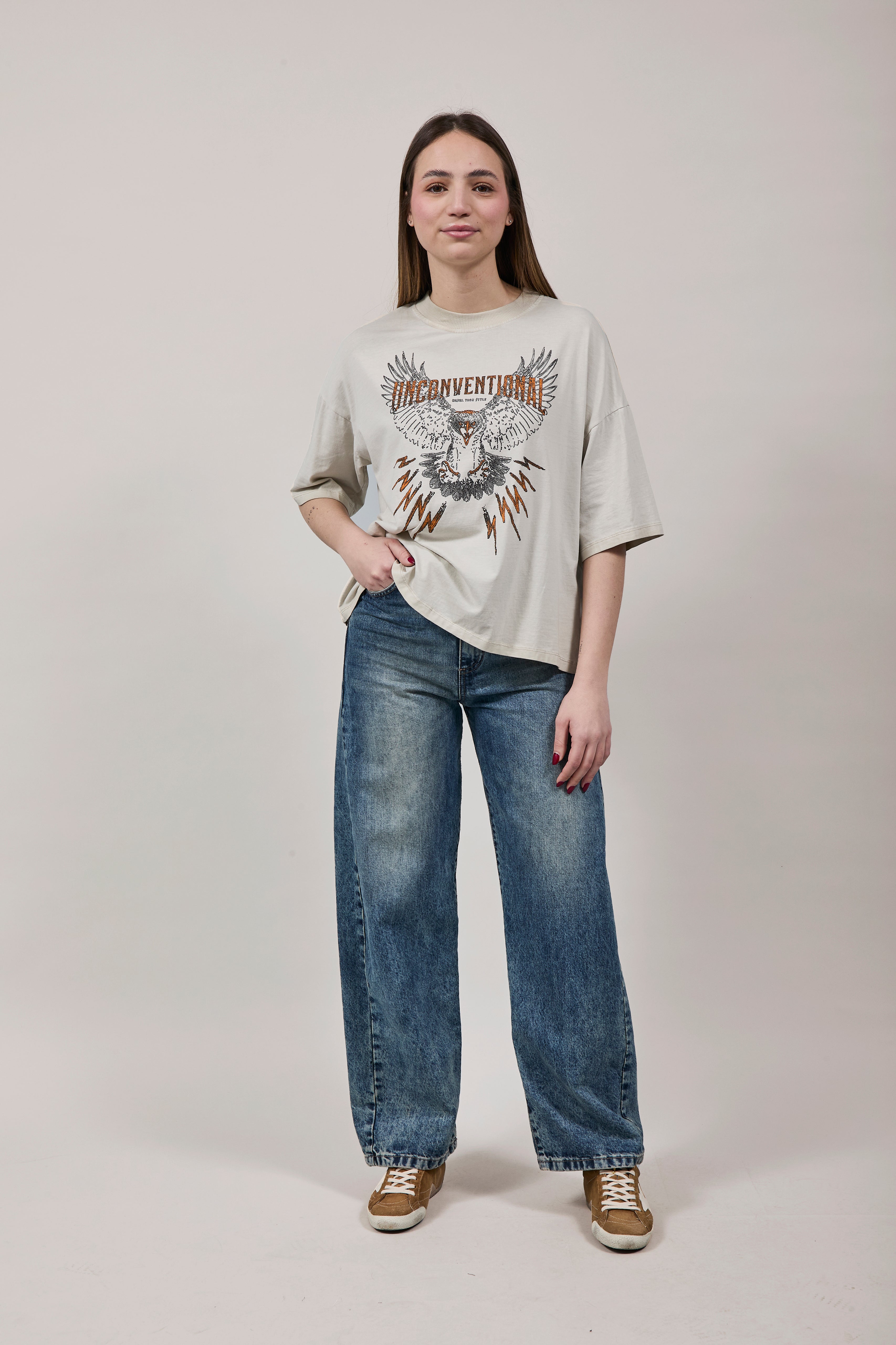 T-shirt HaveOne Stampa Sabbia