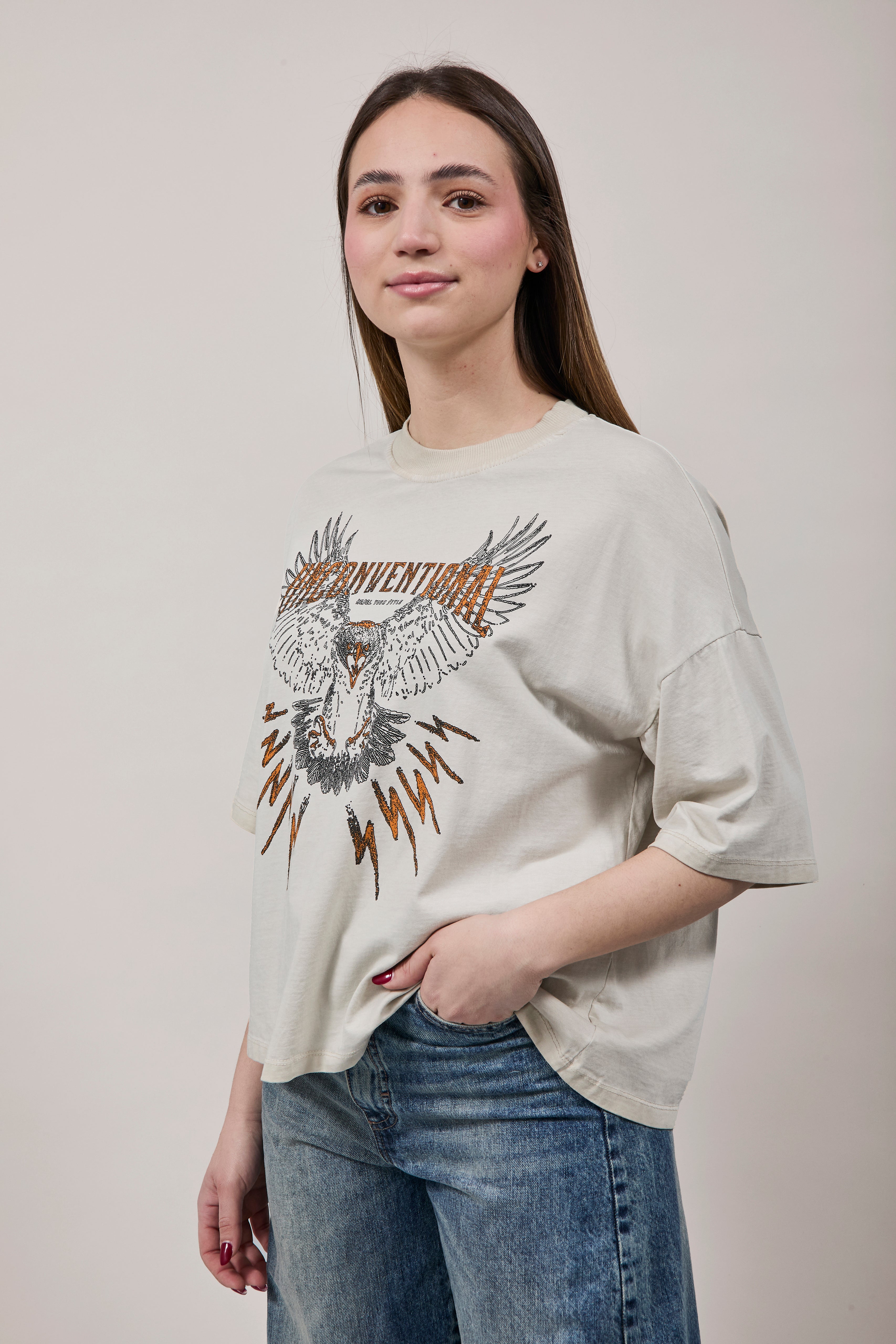 T-shirt HaveOne Stampa Sabbia