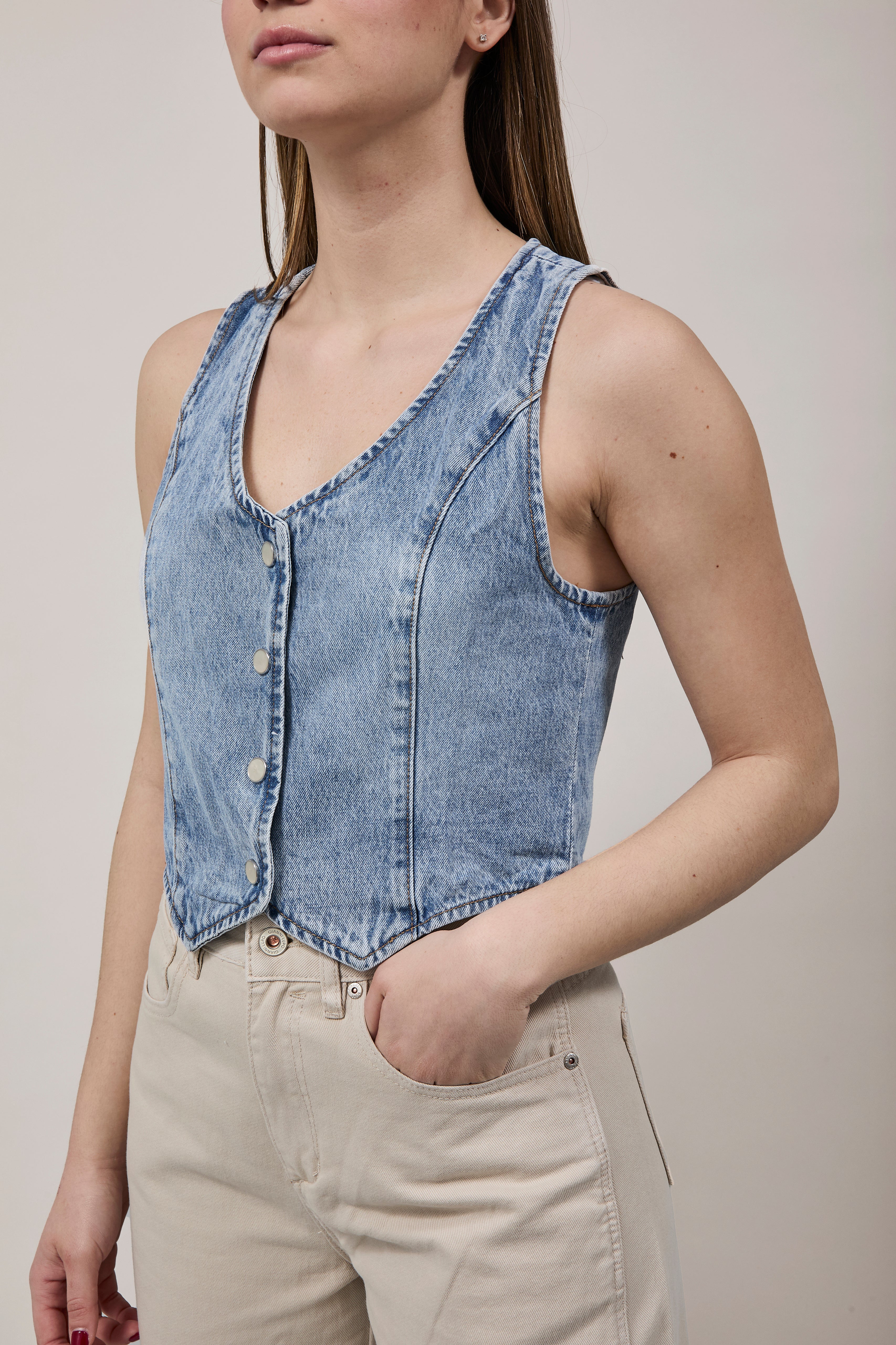 Gilet Gianni Lupo Jeans 2128