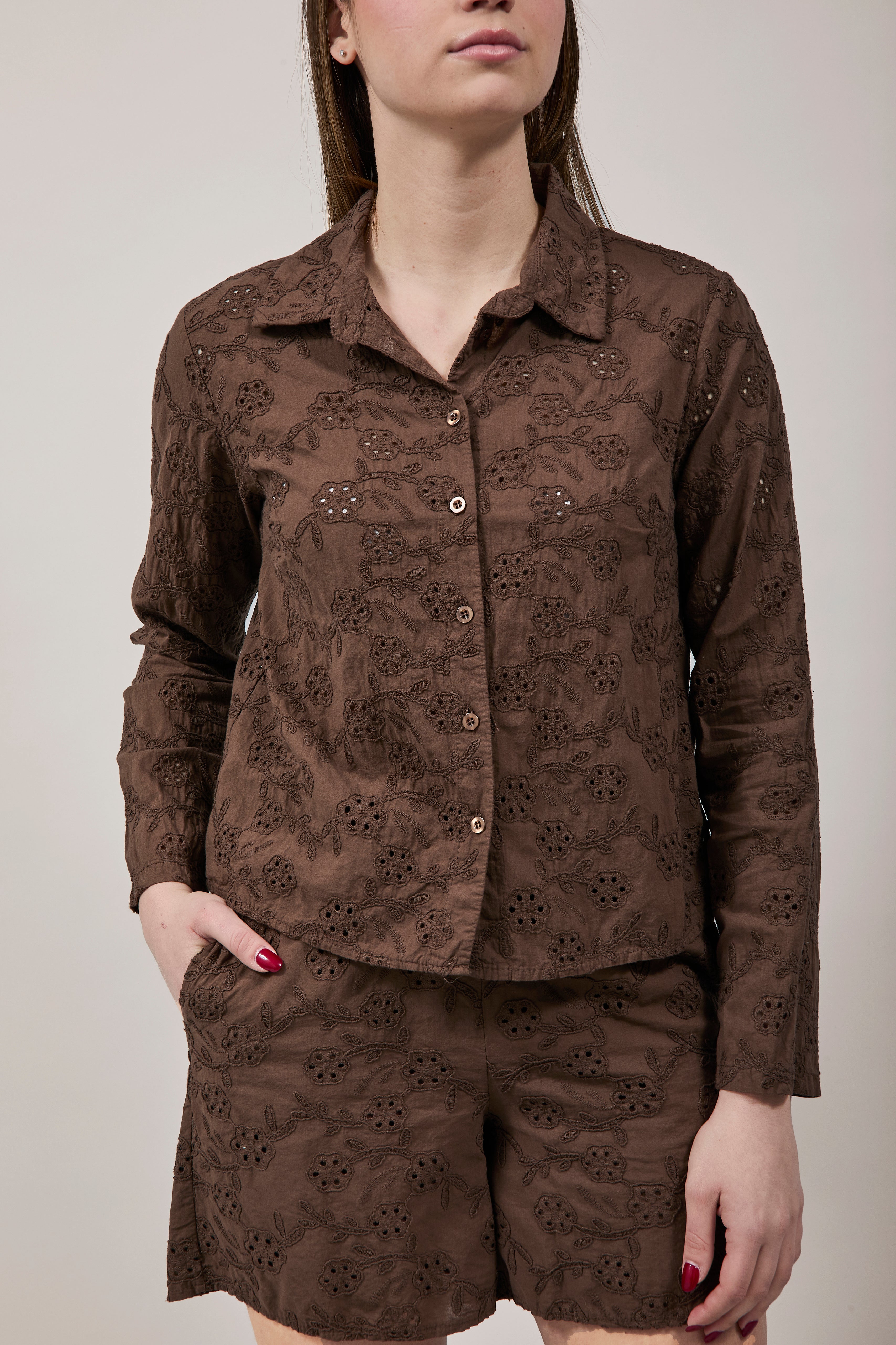 Camicia Lokita San gallo Moro