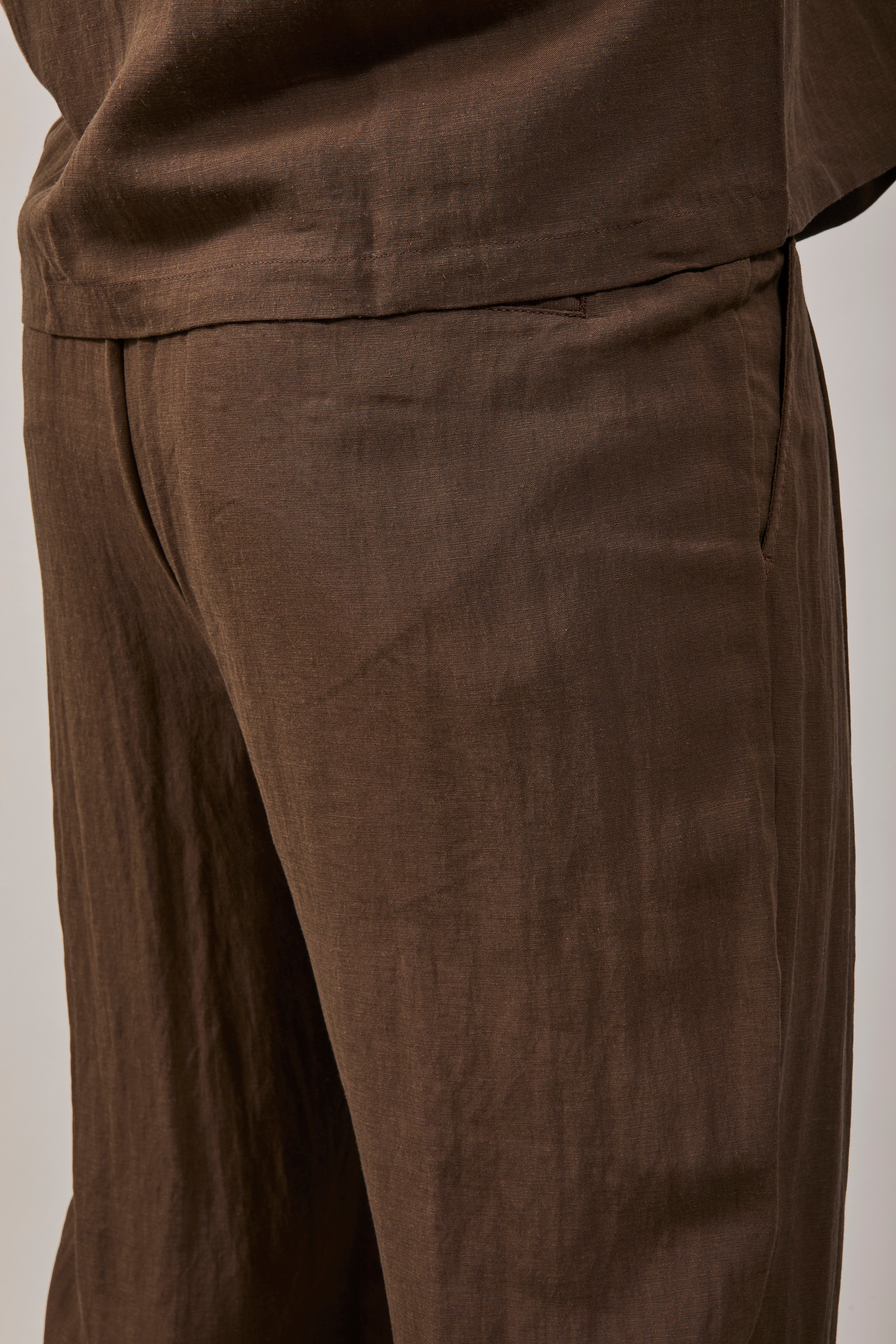 Pantalone Berna Tencel 102 Moro